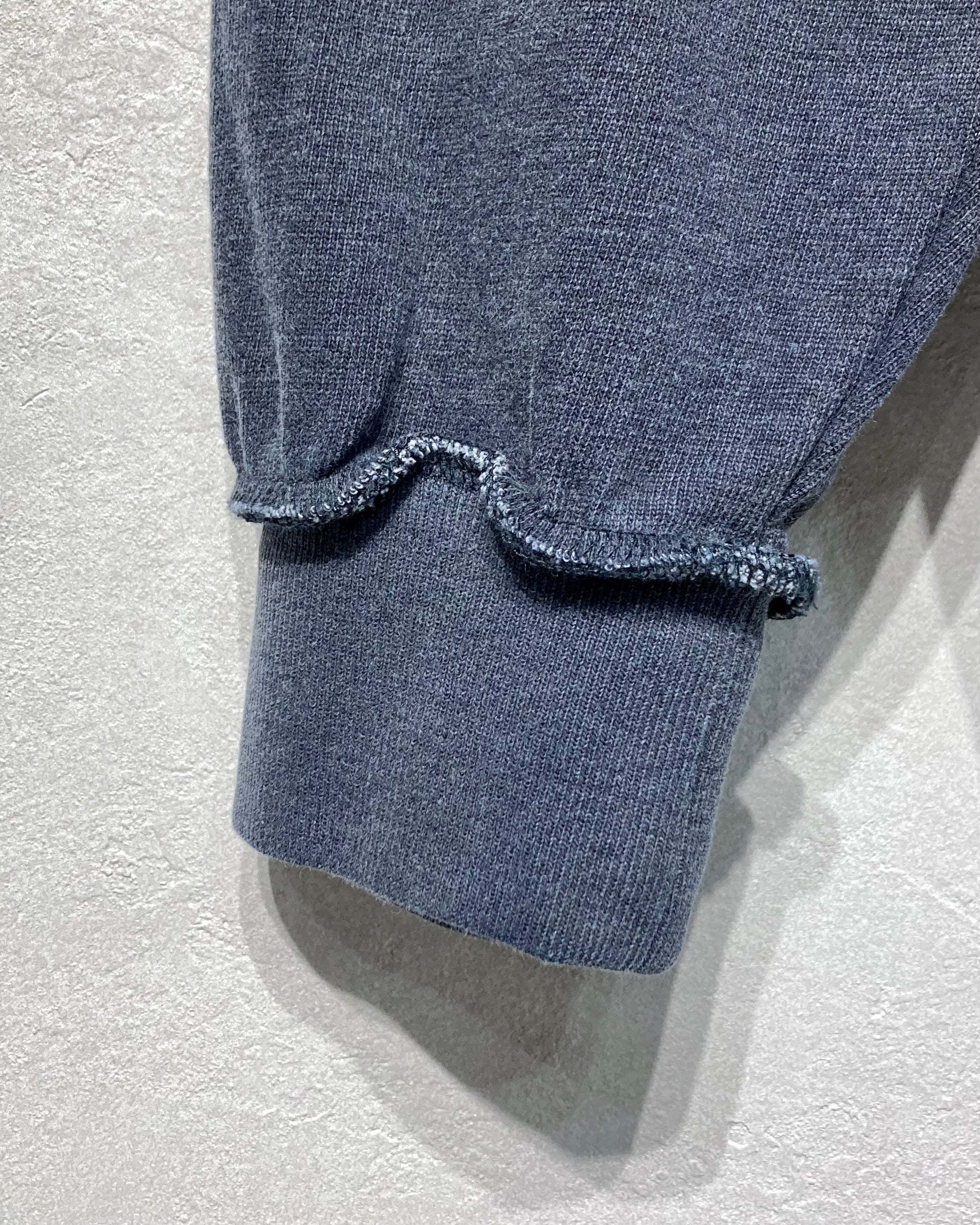 REFOMED / MANUAL MIND L/S TEE - Charcoal