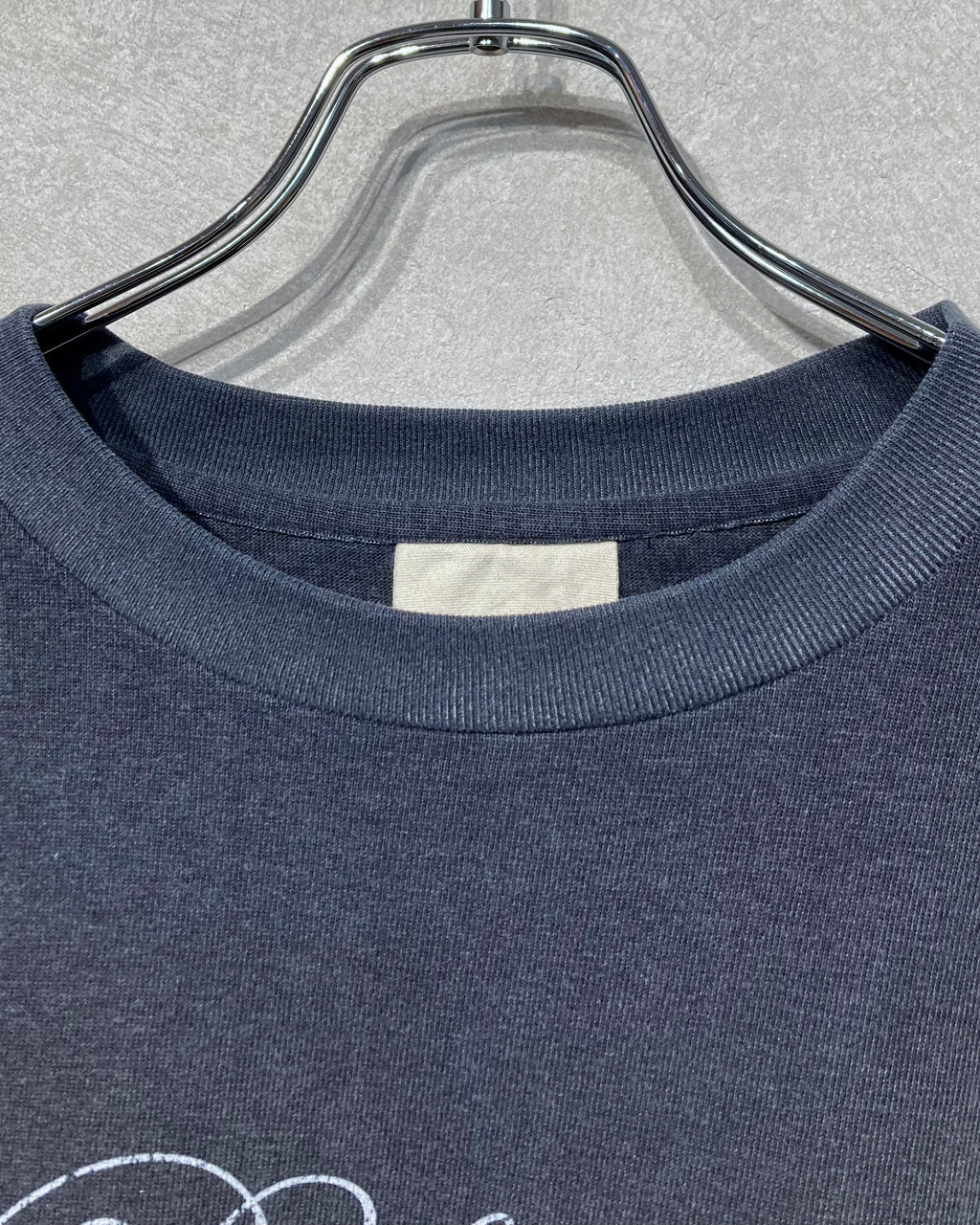 REFOMED / MANUAL MIND L/S TEE - Charcoal