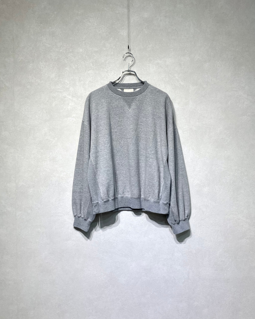 REFOMED / 10WASH SWEATER - T.Gray