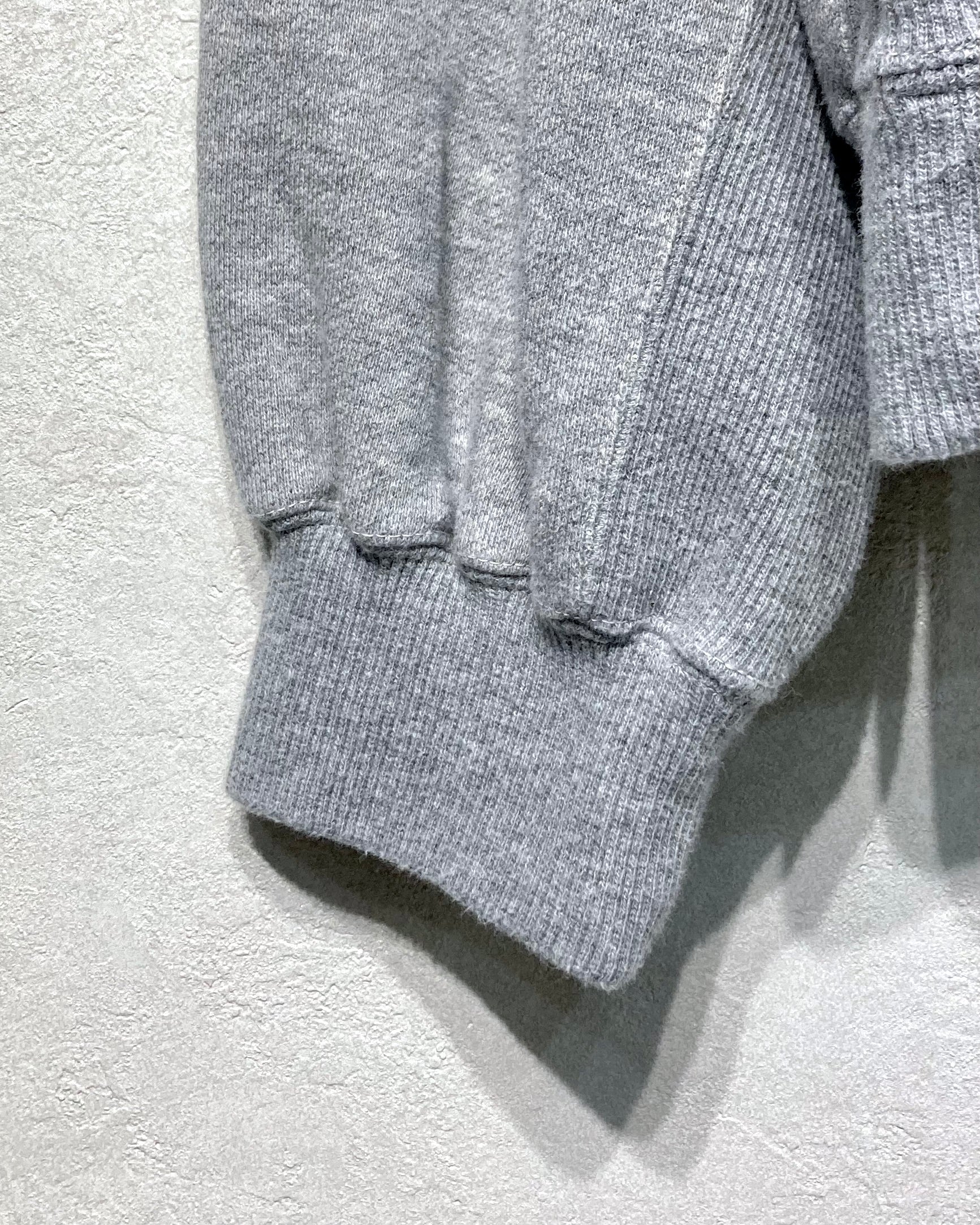 REFOMED / 10WASH SWEATER - T.Gray