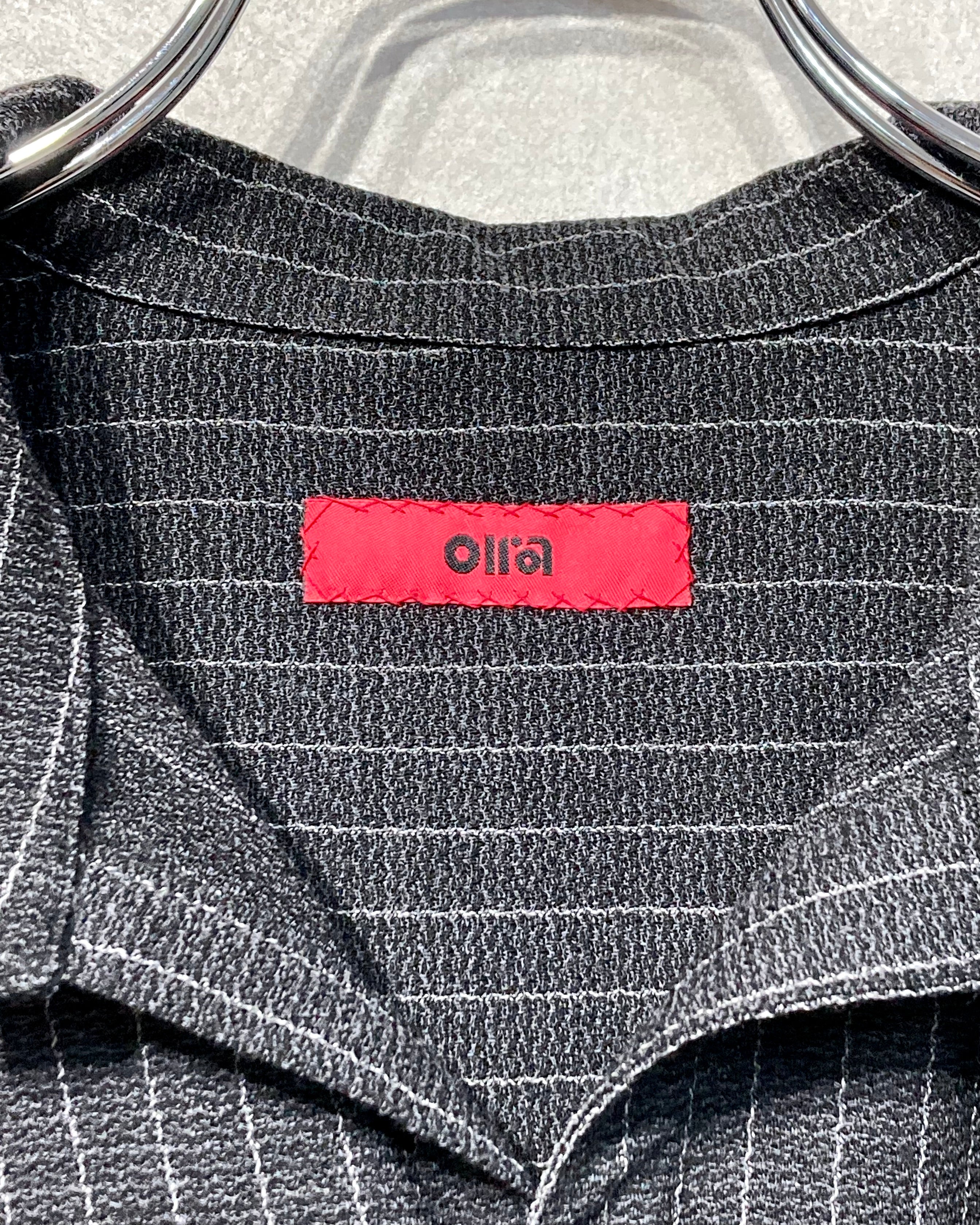 OIRA / PULLOVER SHIRT WOOL STRIPE