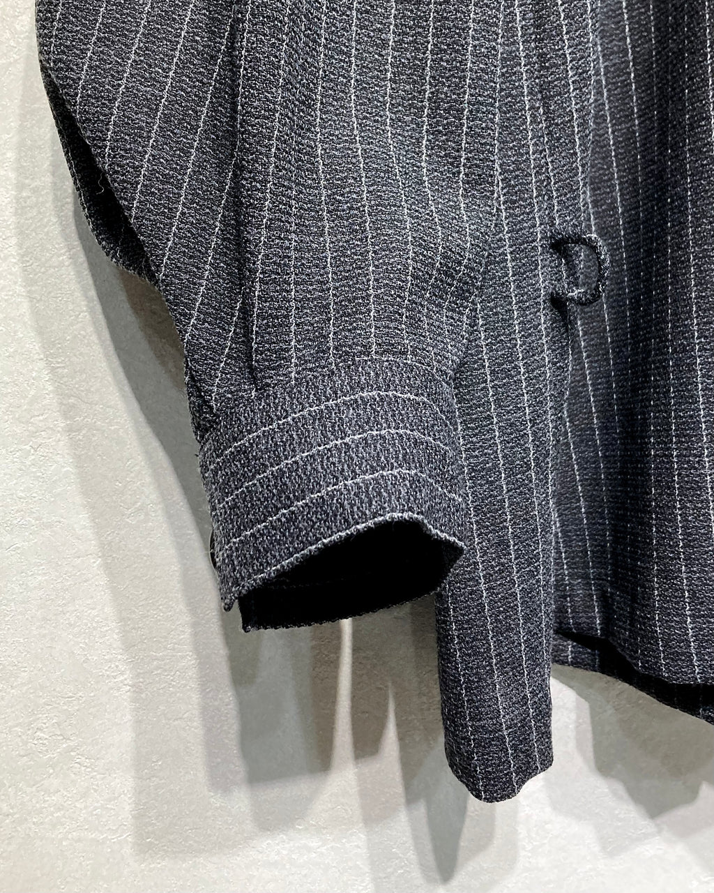 OIRA / PULLOVER SHIRT WOOL STRIPE