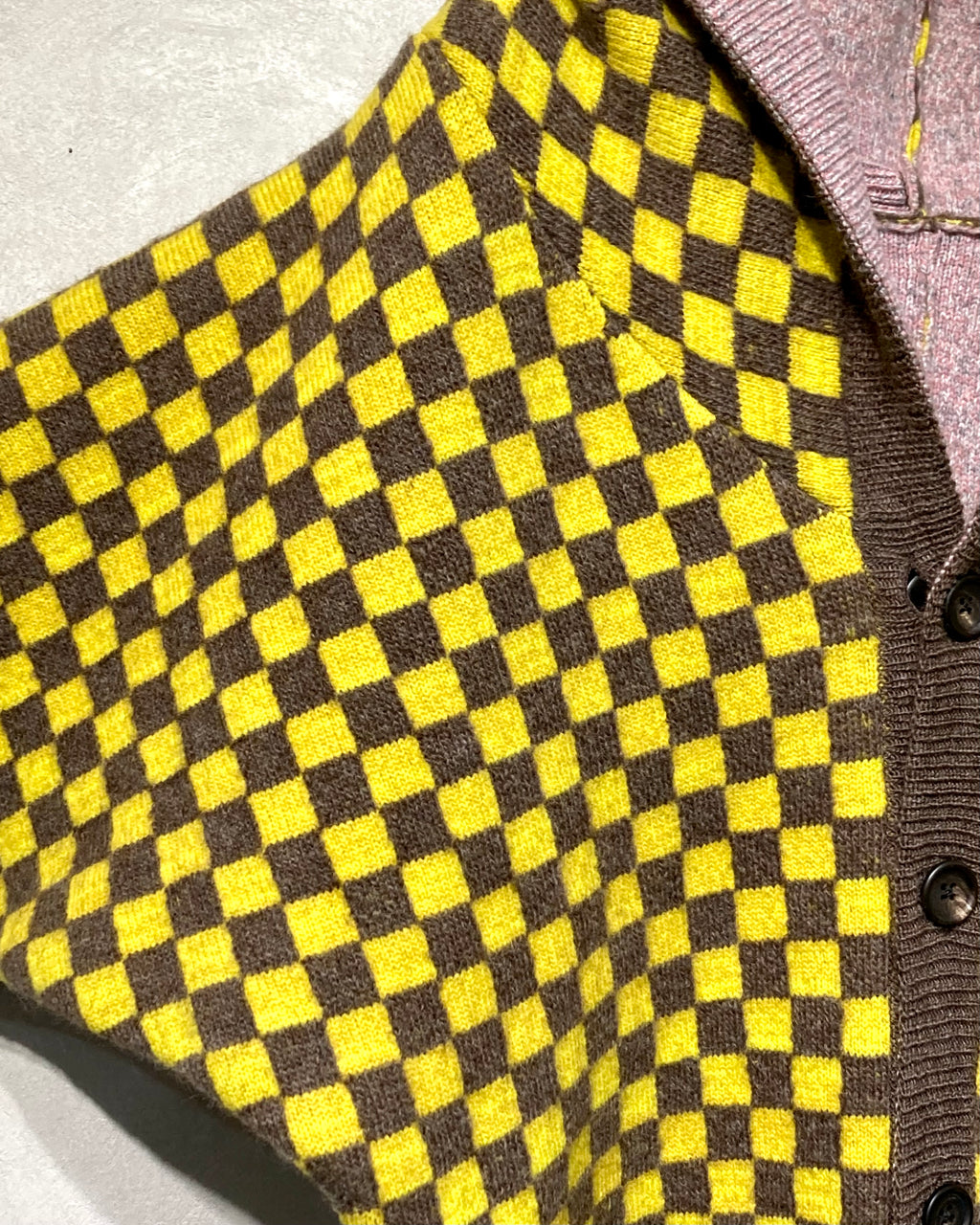 OIRA / REVERSIBLE KNIT HOODIE