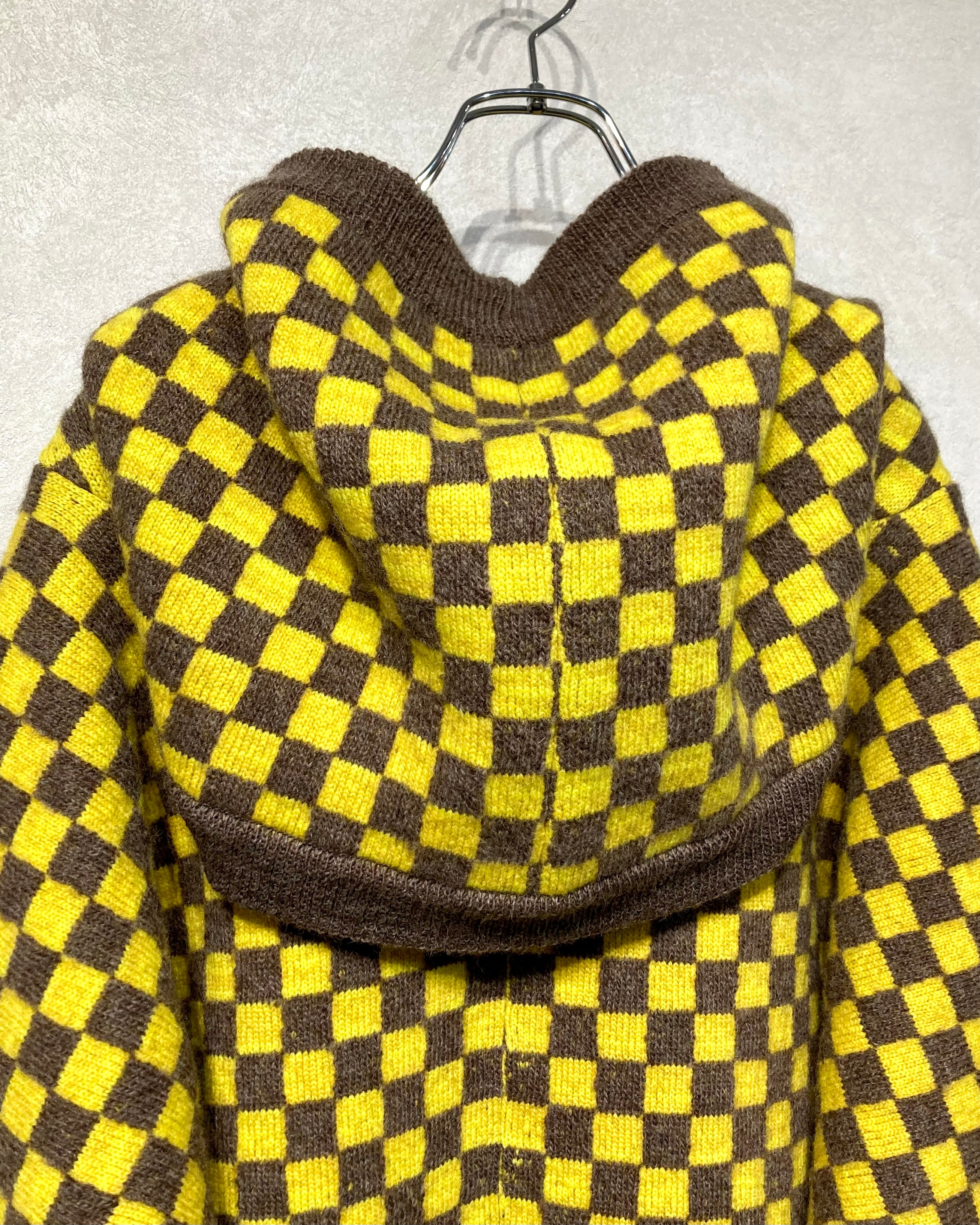 OIRA / REVERSIBLE KNIT HOODIE