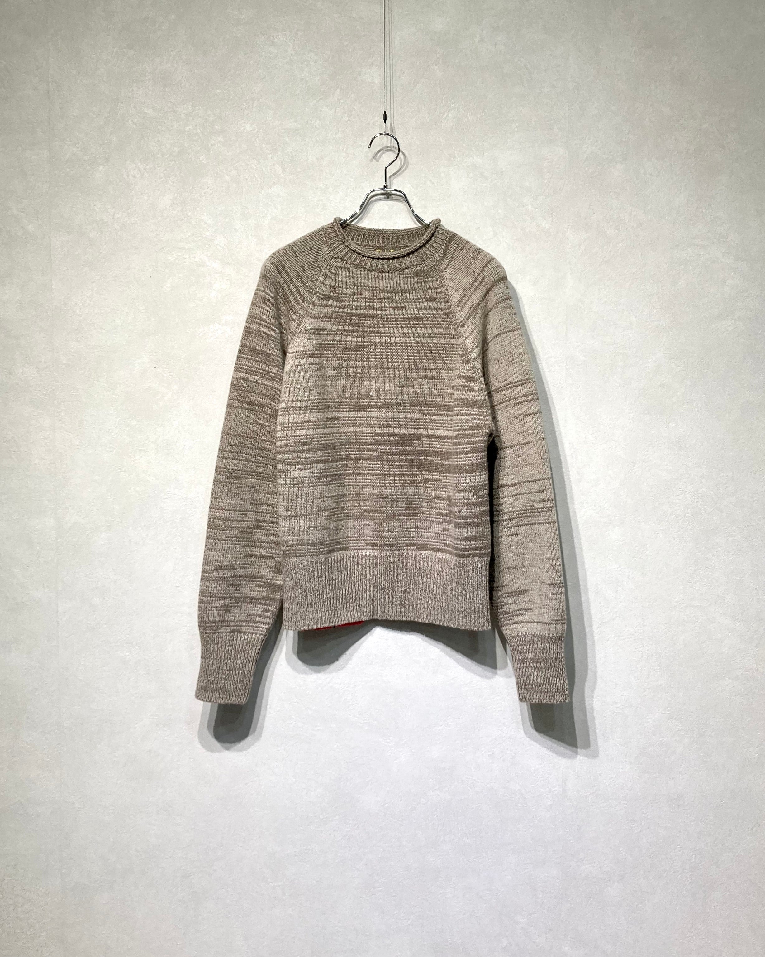 OIRA / REVERSIBLE KNIT PULLOVER - Mx
