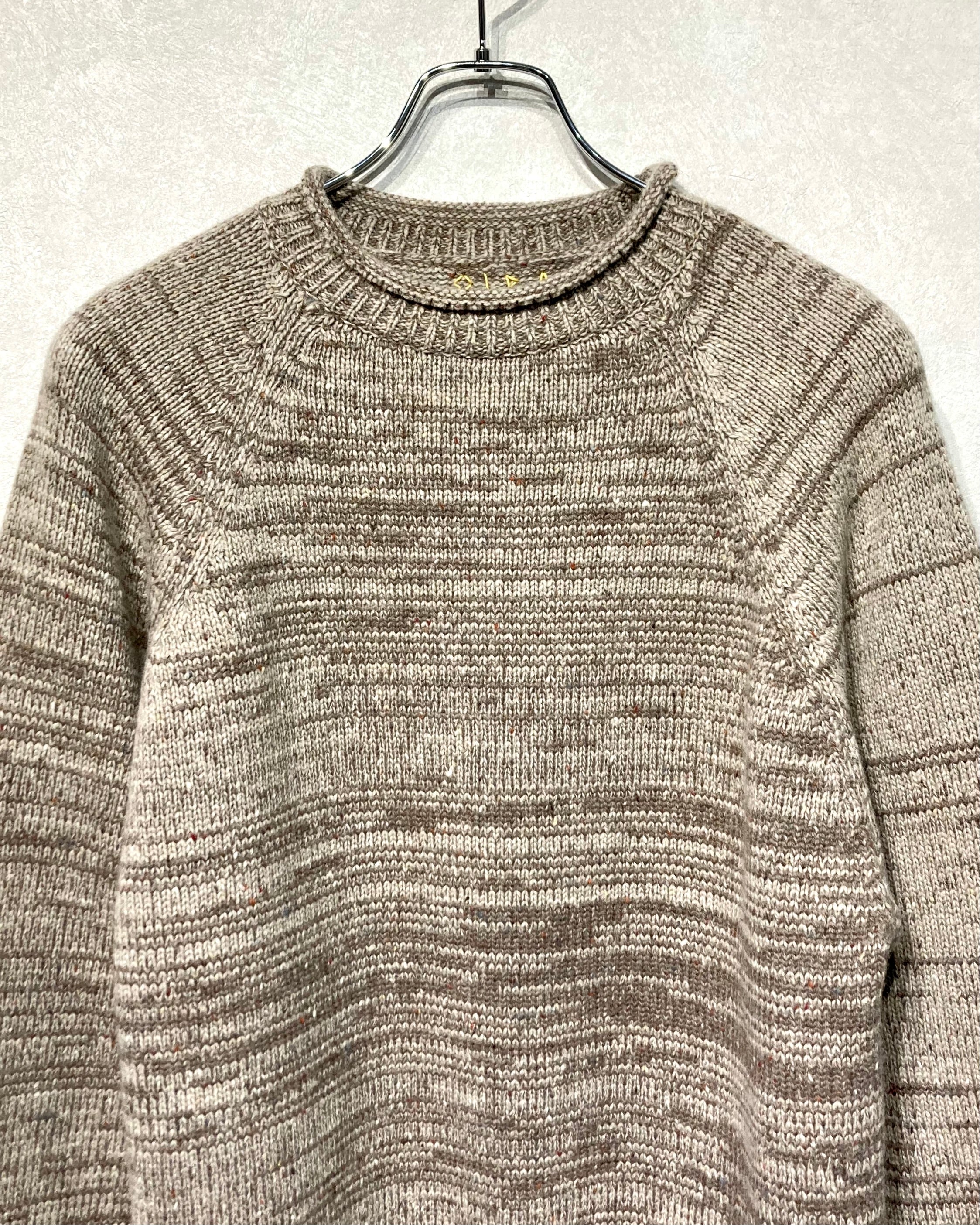 OIRA / REVERSIBLE KNIT PULLOVER - Mx