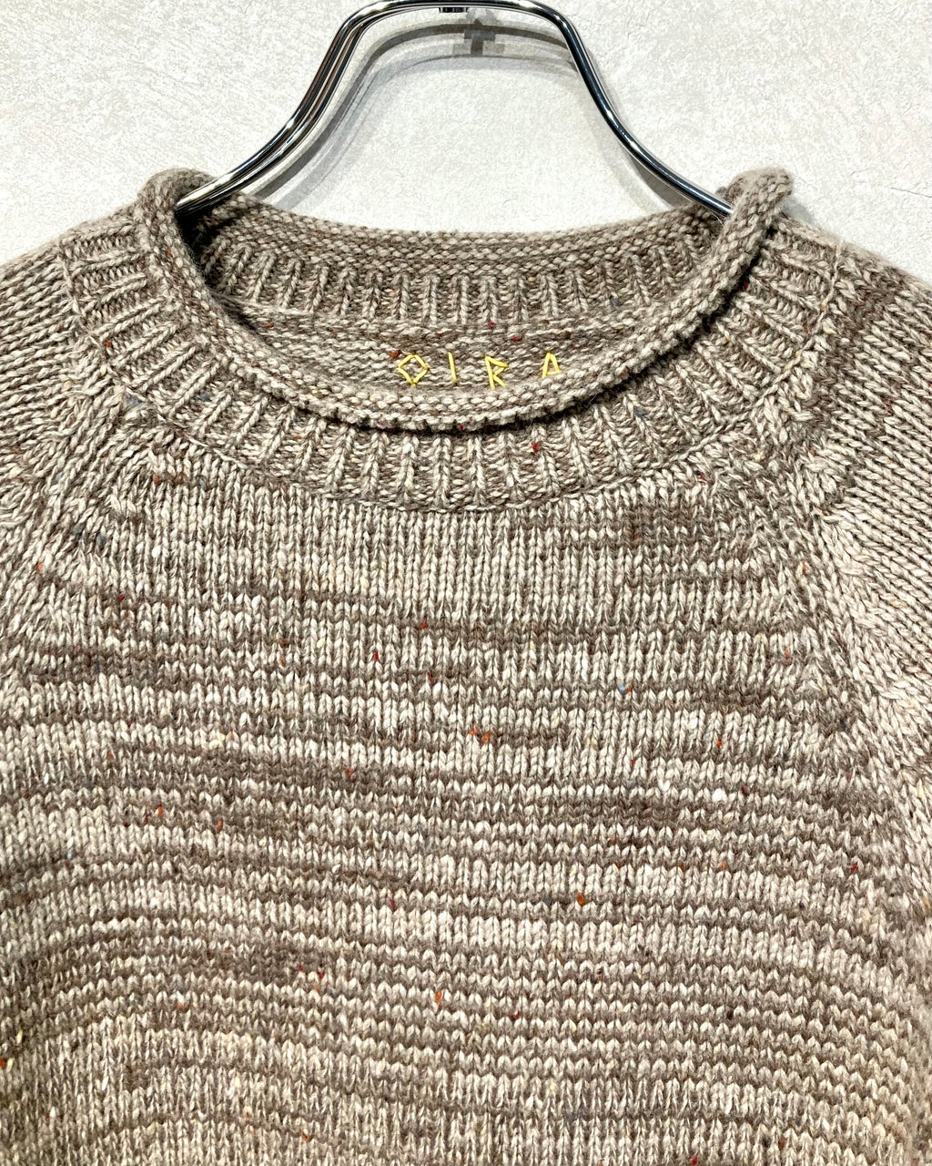 OIRA / REVERSIBLE KNIT PULLOVER - Mx