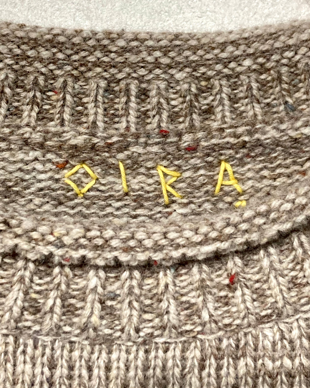 OIRA / REVERSIBLE KNIT PULLOVER - Mx