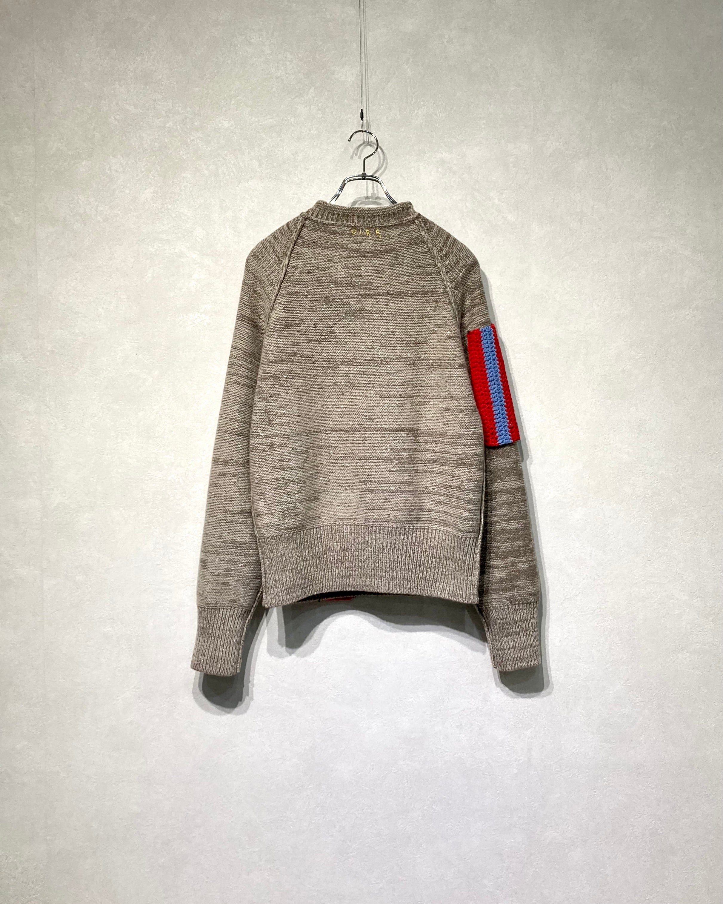 OIRA / REVERSIBLE KNIT PULLOVER - Mx