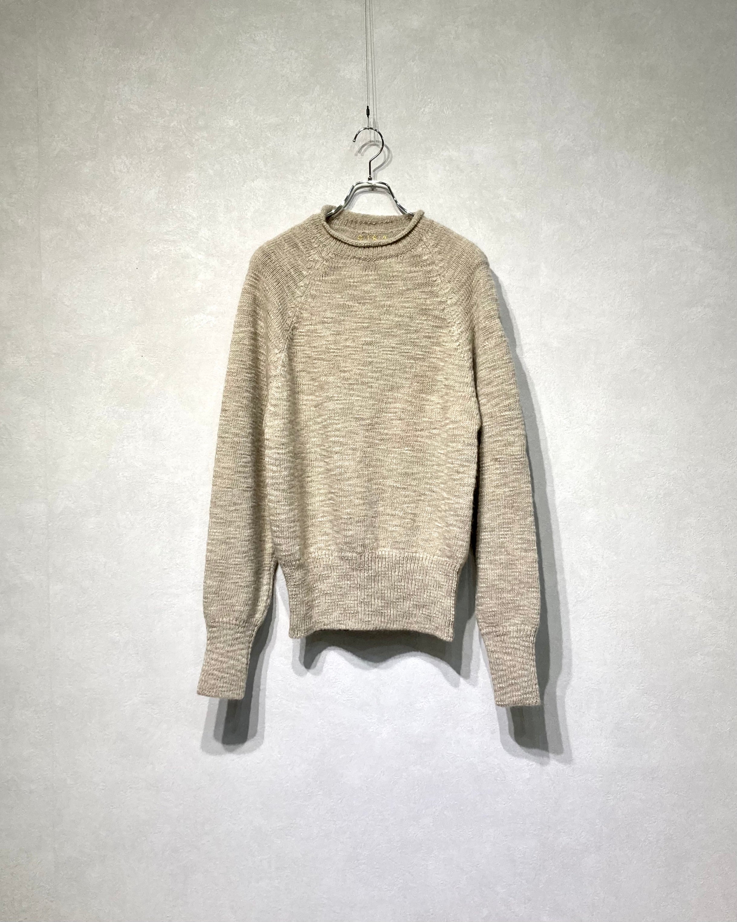 OIRA / REVERSIBLE KNIT PULLOVER - Lx