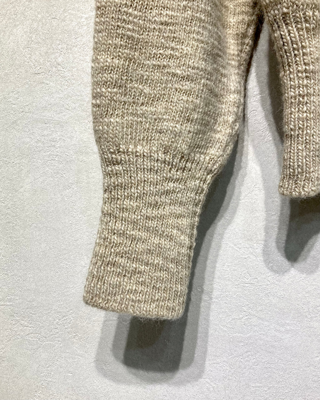 OIRA / REVERSIBLE KNIT PULLOVER - Lx