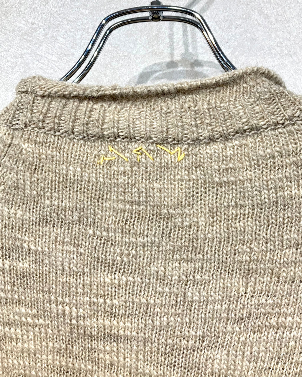 OIRA / REVERSIBLE KNIT PULLOVER - Lx