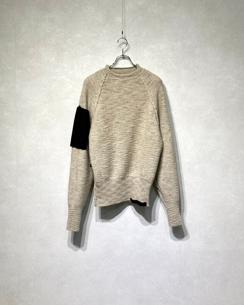 OIRA / REVERSIBLE KNIT PULLOVER - Lx
