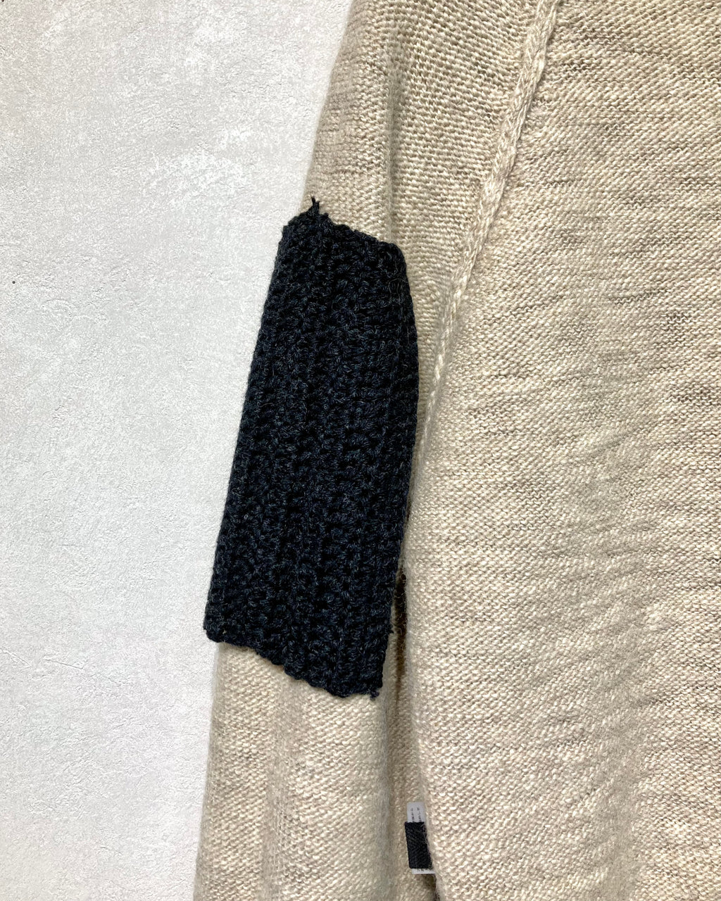 OIRA / REVERSIBLE KNIT PULLOVER - Lx