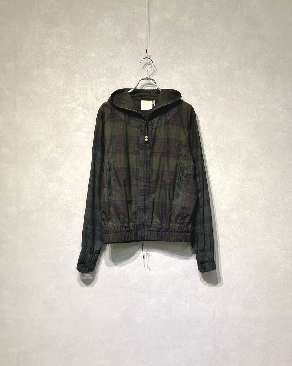 JIAN YE / 鬼 HOODIE - Black×red