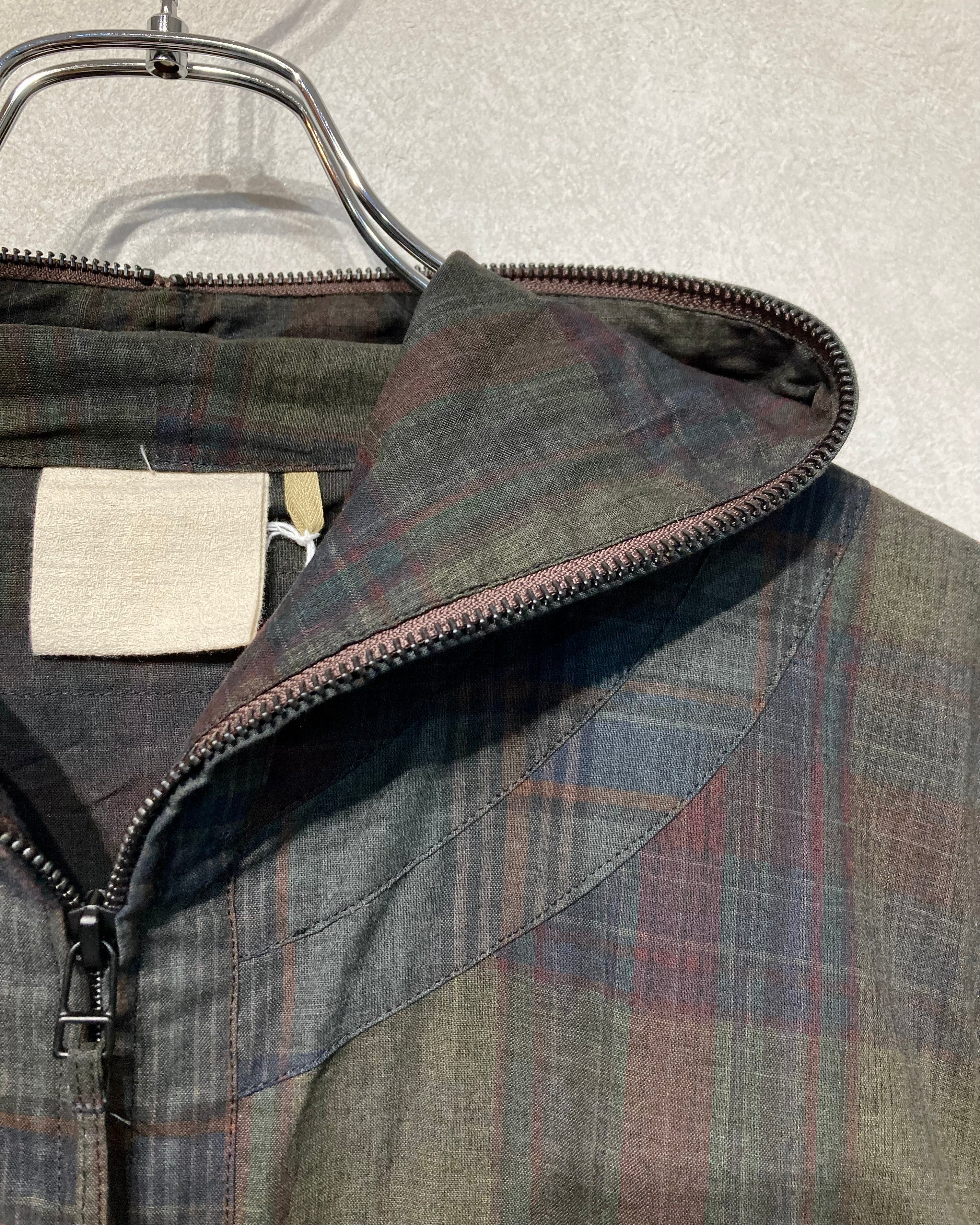 JIAN YE / 鬼 HOODIE - Black×red