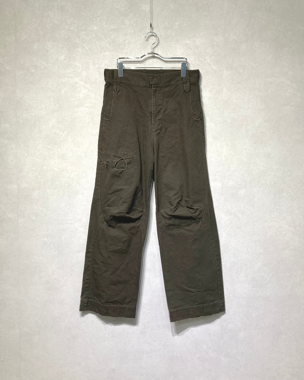 JIAN YE / TAO PANTS - Dark olive