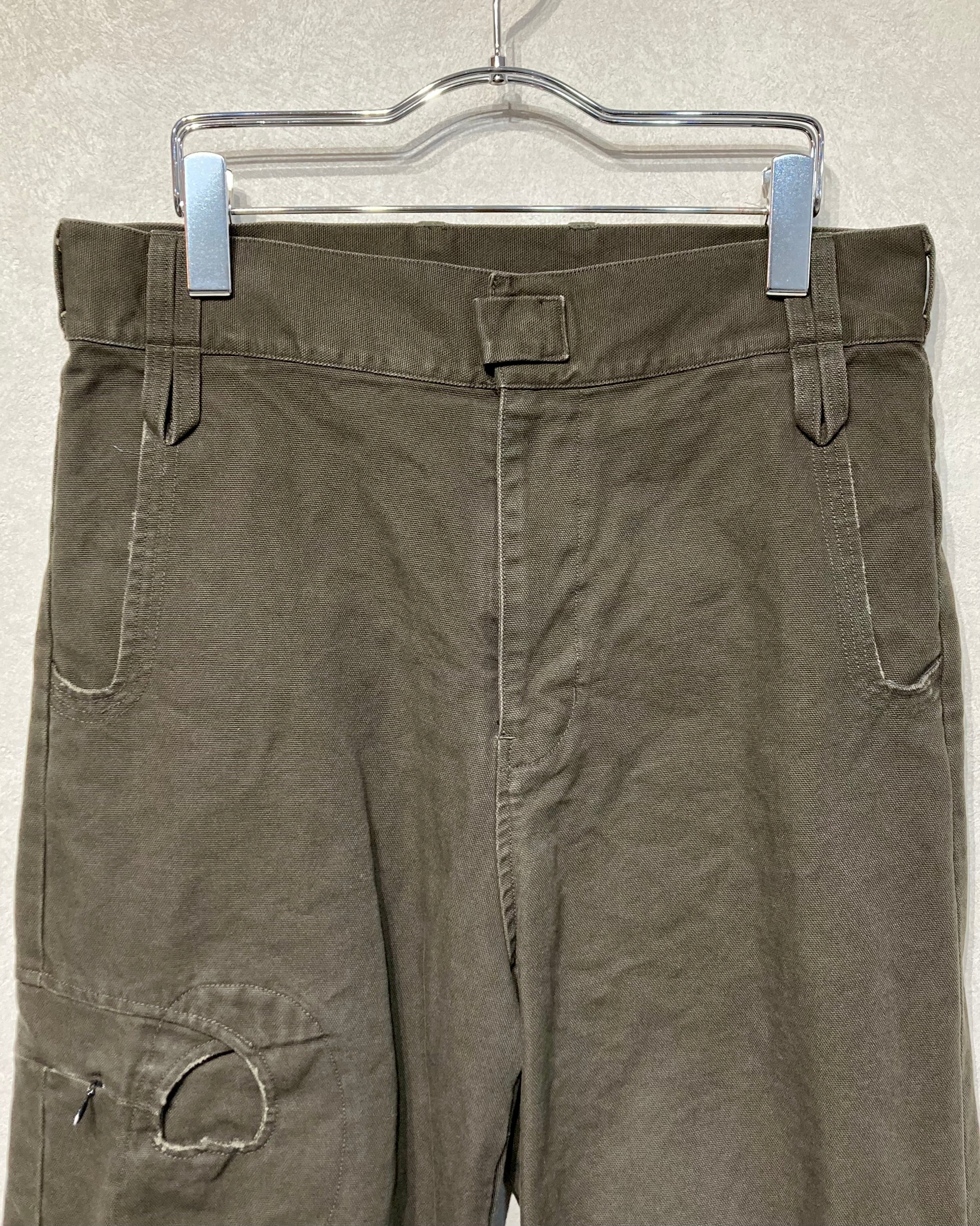 JIAN YE / TAO PANTS - Dark olive