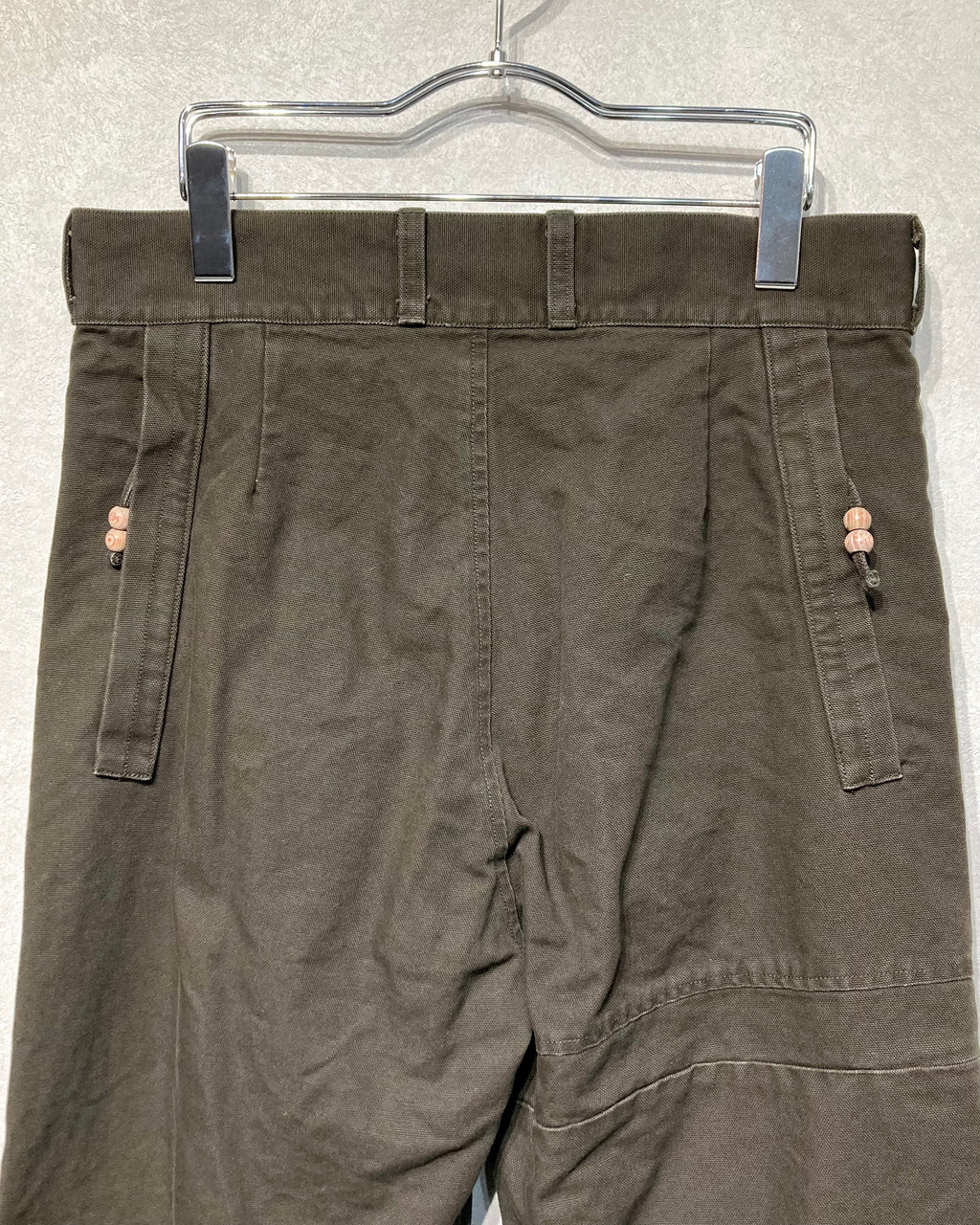 JIAN YE / TAO PANTS - Dark olive