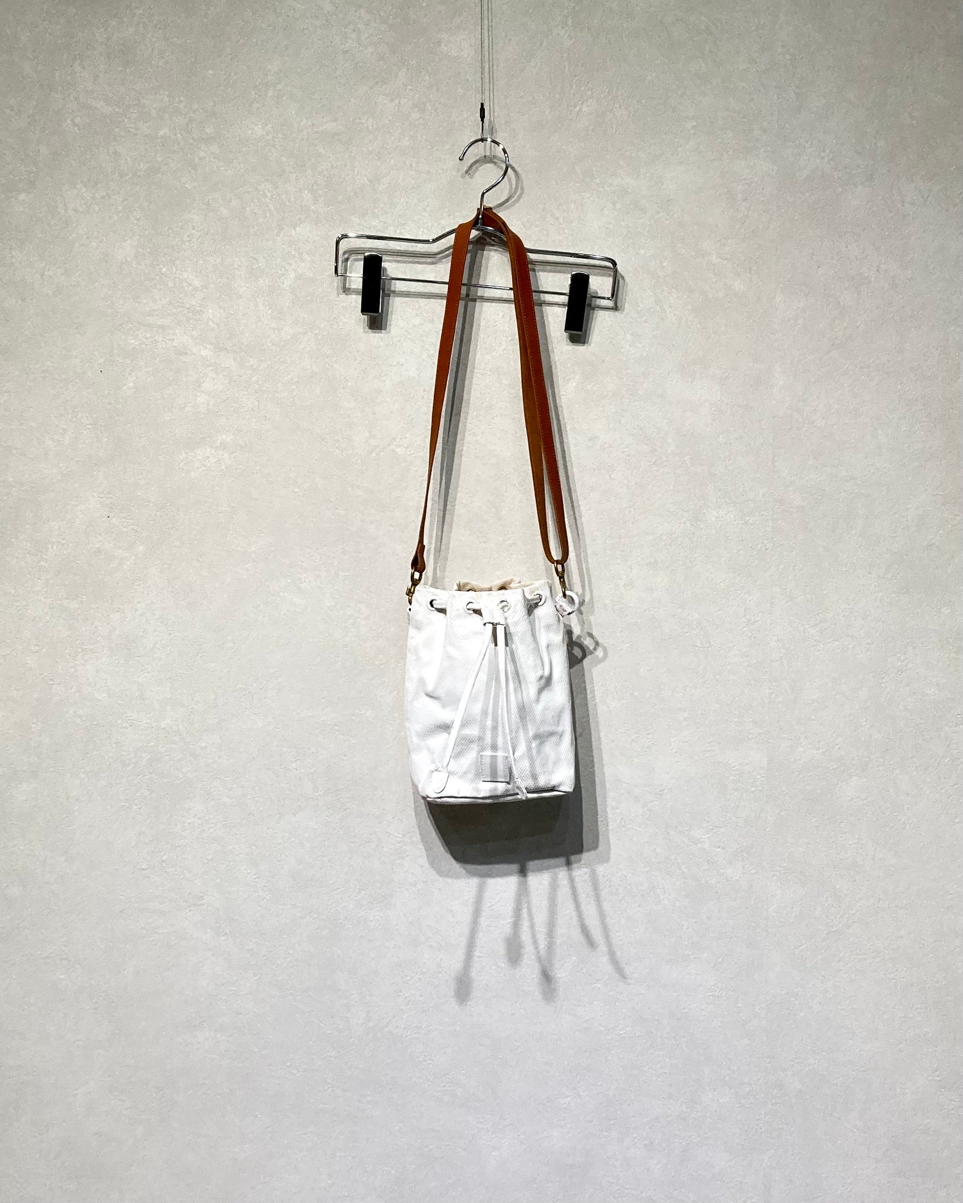 REFOMED / "KINCHAKU" SASHIKO BAG - Off