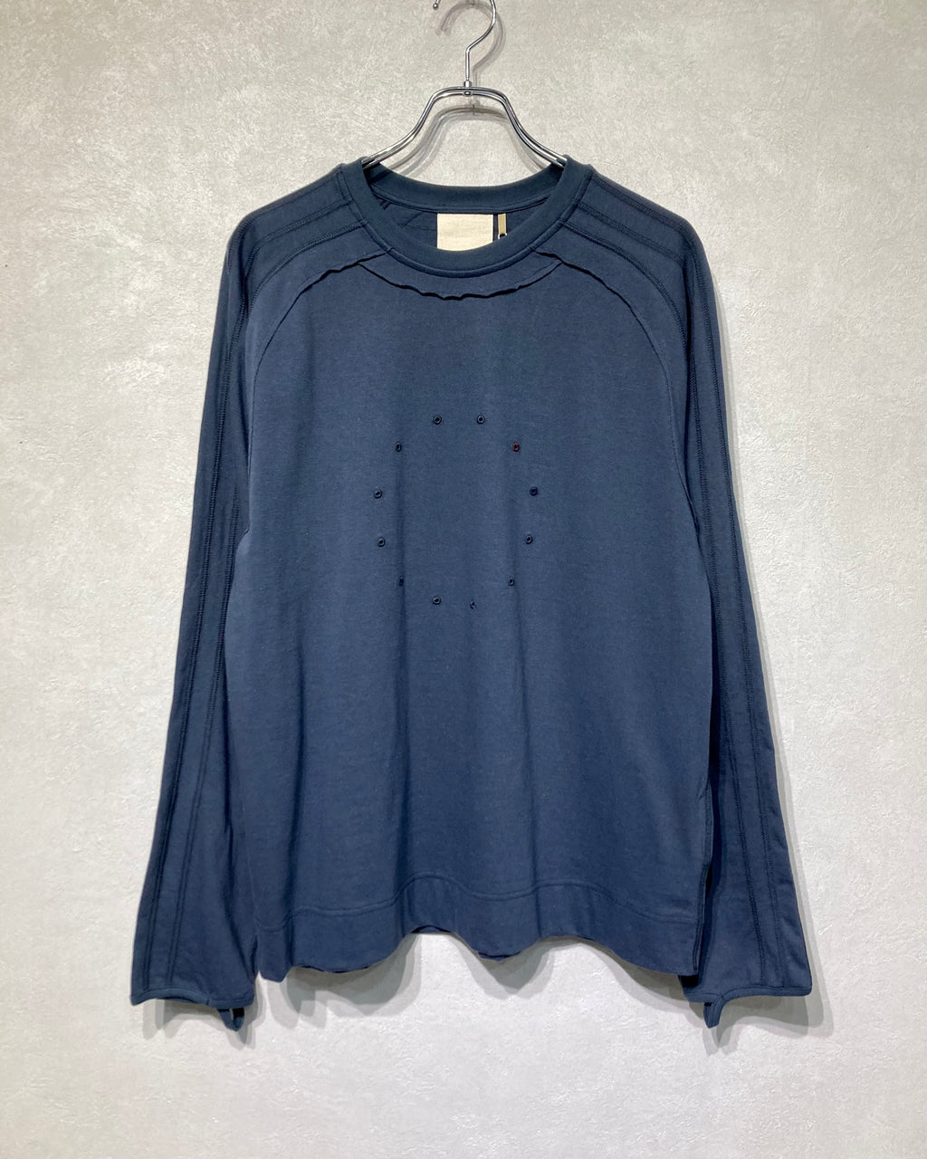 JIAN YE / 十二支 LS TEE - Blue gray