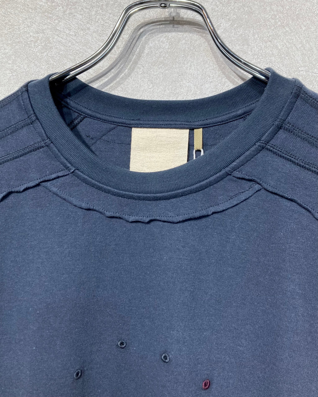 JIAN YE / 十二支 LS TEE - Blue gray