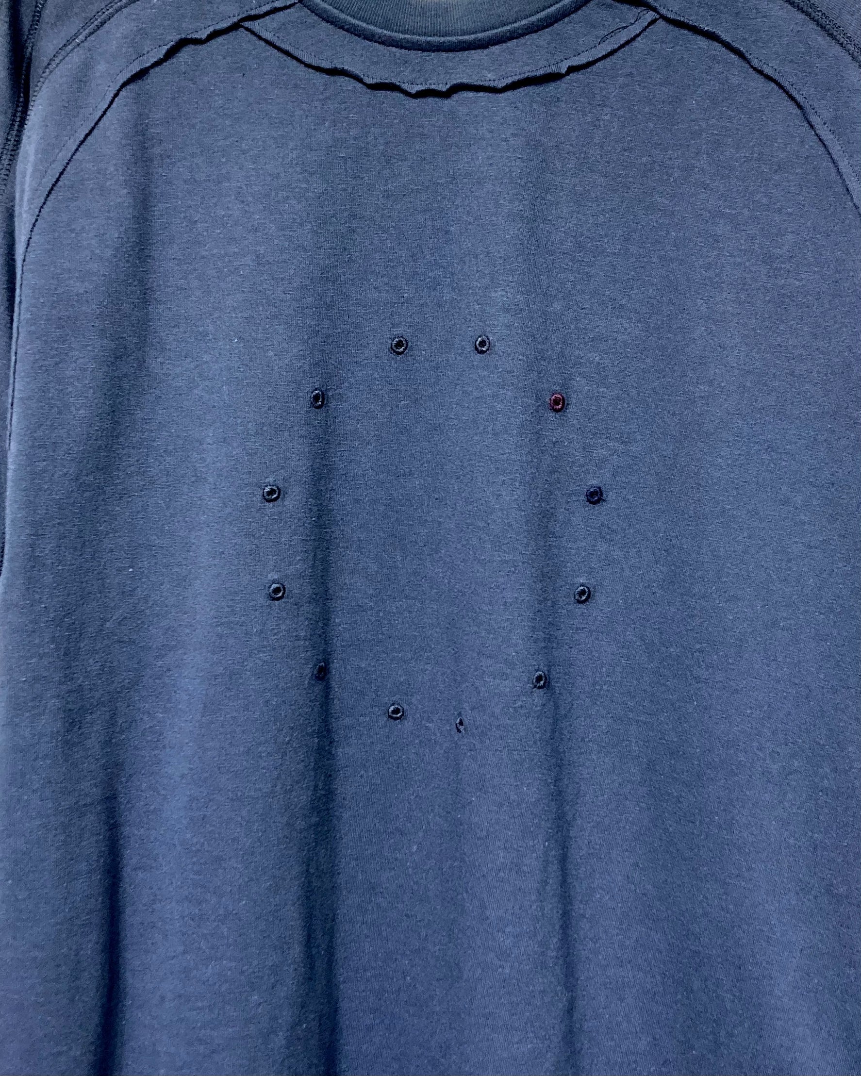 JIAN YE / 十二支 LS TEE - Blue gray