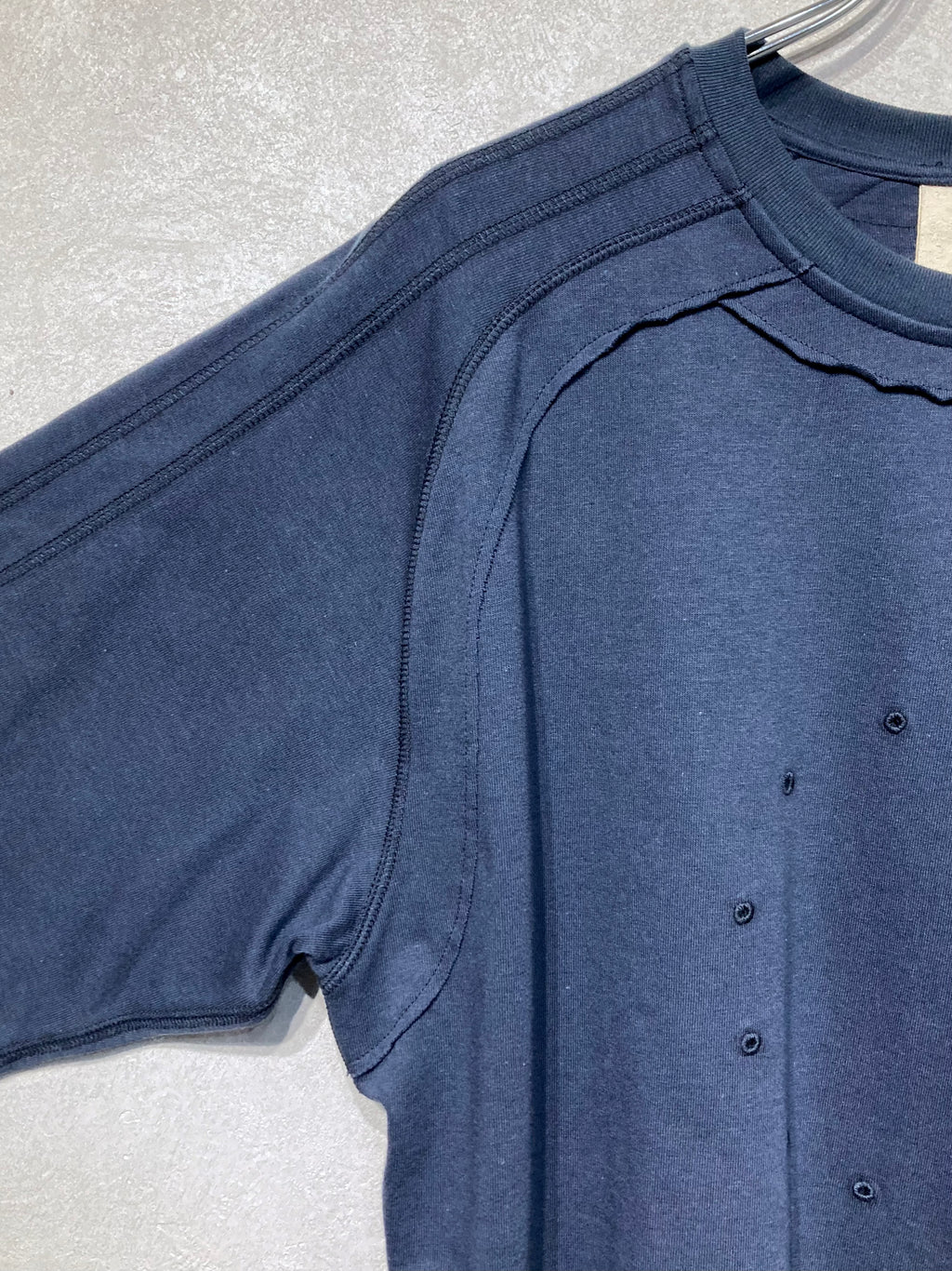 JIAN YE / 十二支 LS TEE - Blue gray