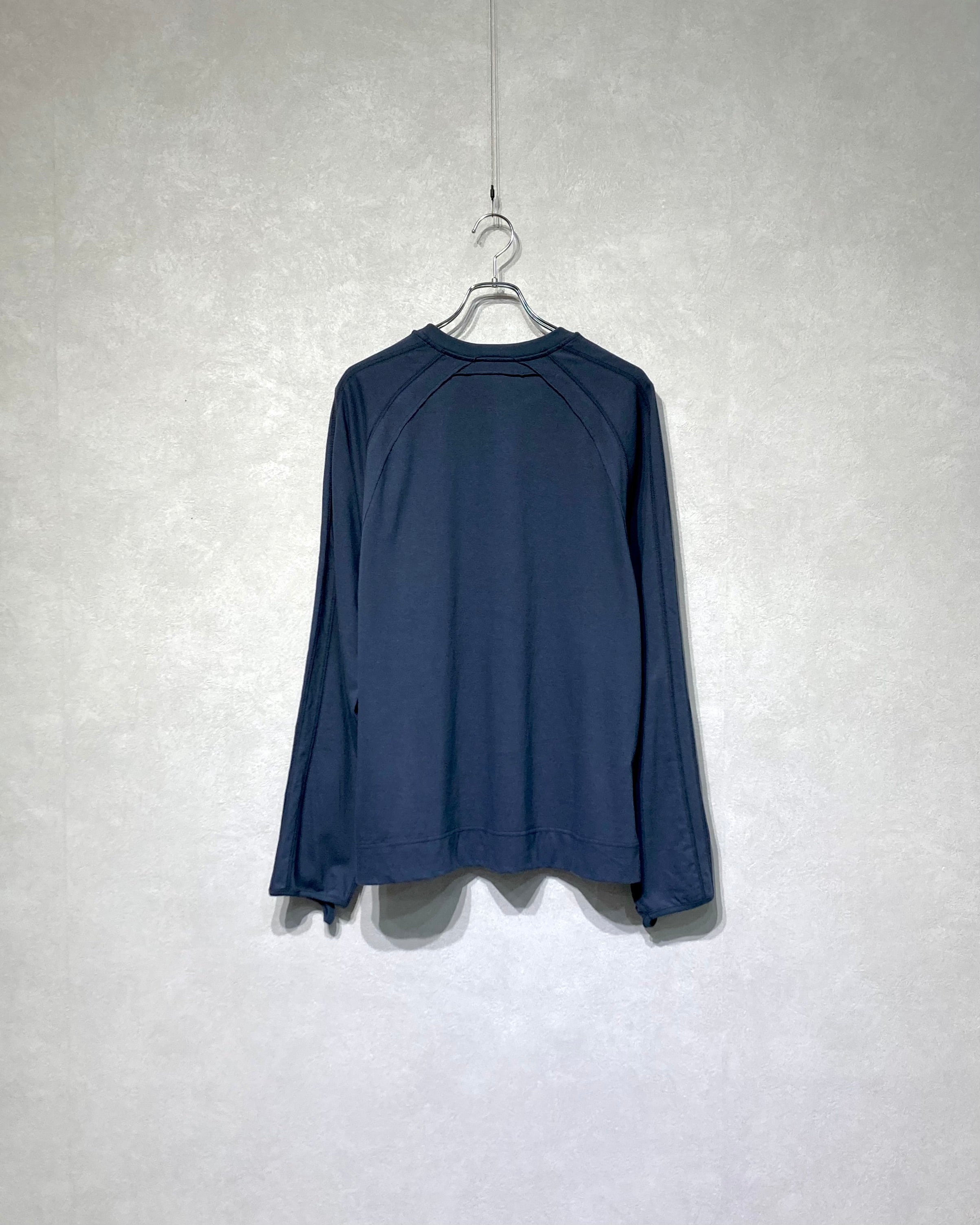 JIAN YE / 十二支 LS TEE - Blue gray