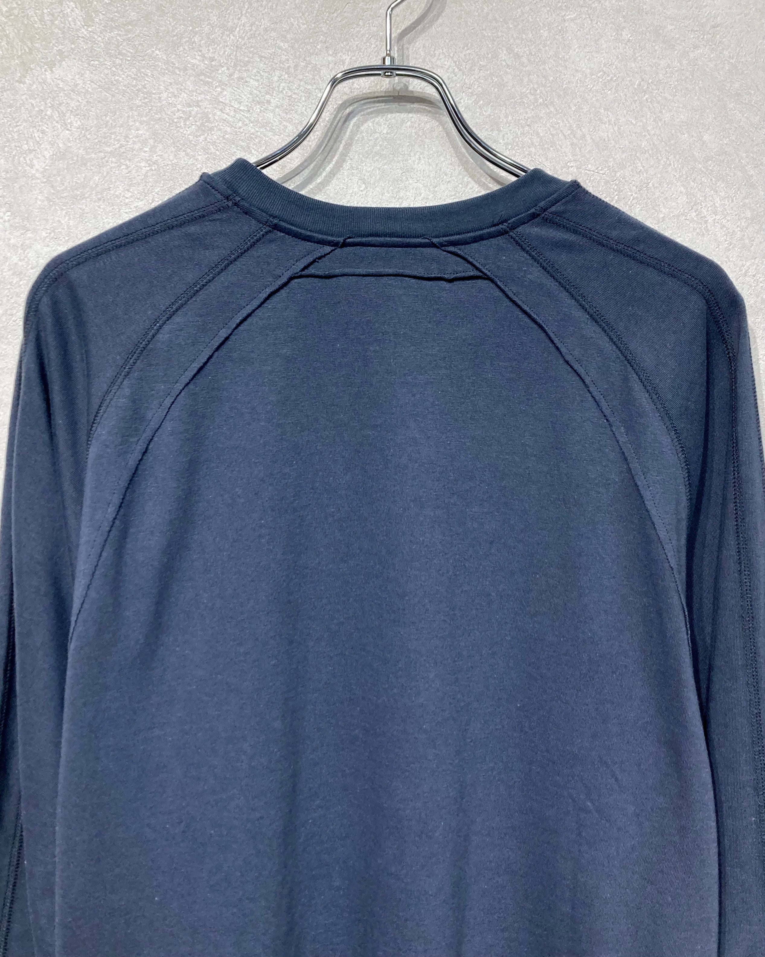 JIAN YE / 十二支 LS TEE - Blue gray