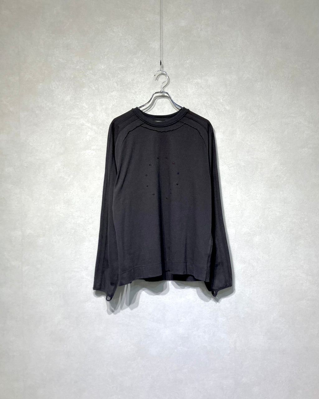 JIAN YE / 十二支 LS TEE - Charcoal