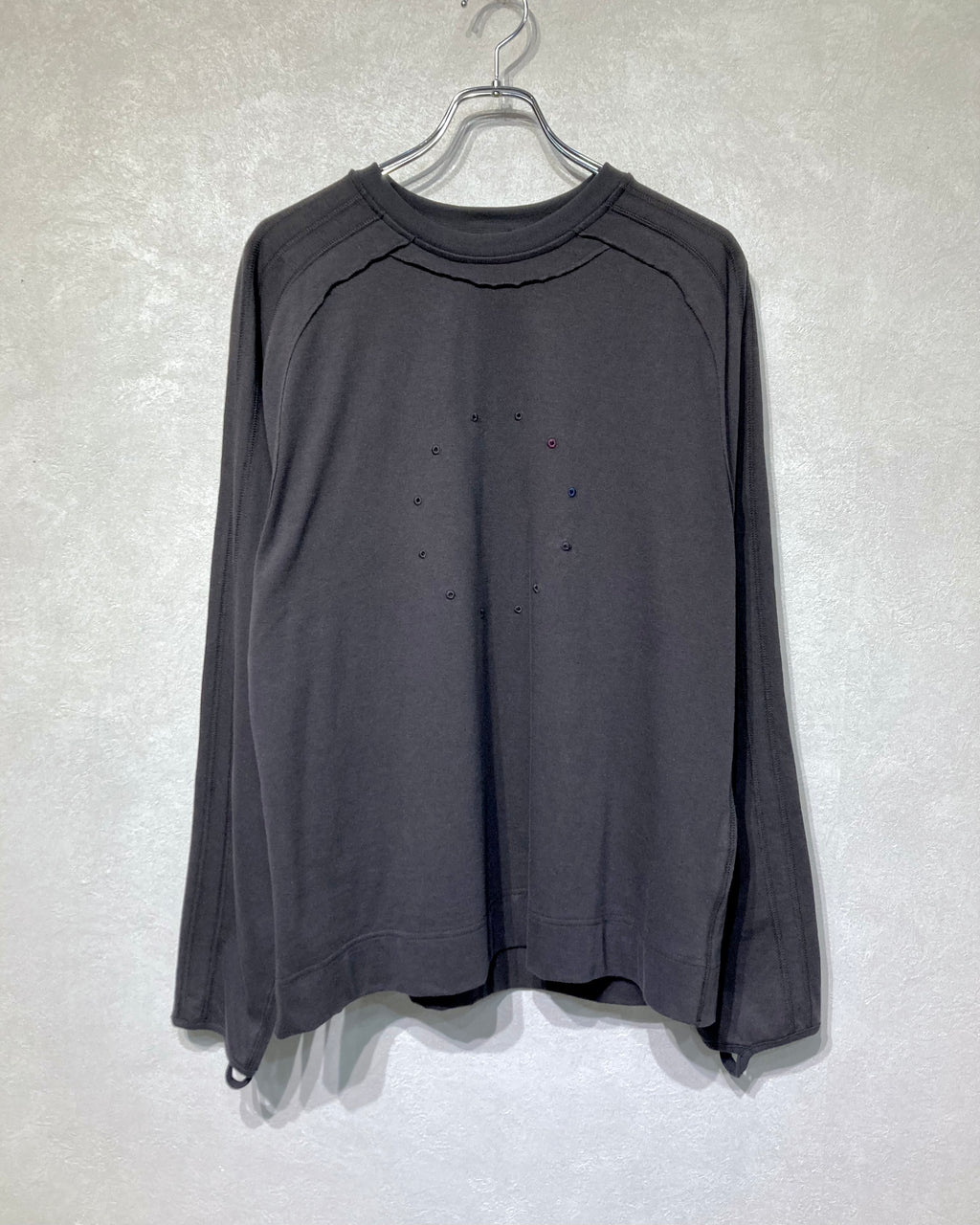 JIAN YE / 十二支 LS TEE - Charcoal