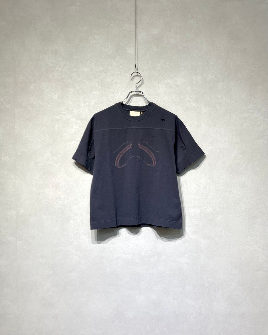 JIAN YE / 25 TEE × JINJINNEEDLE - Charcoal