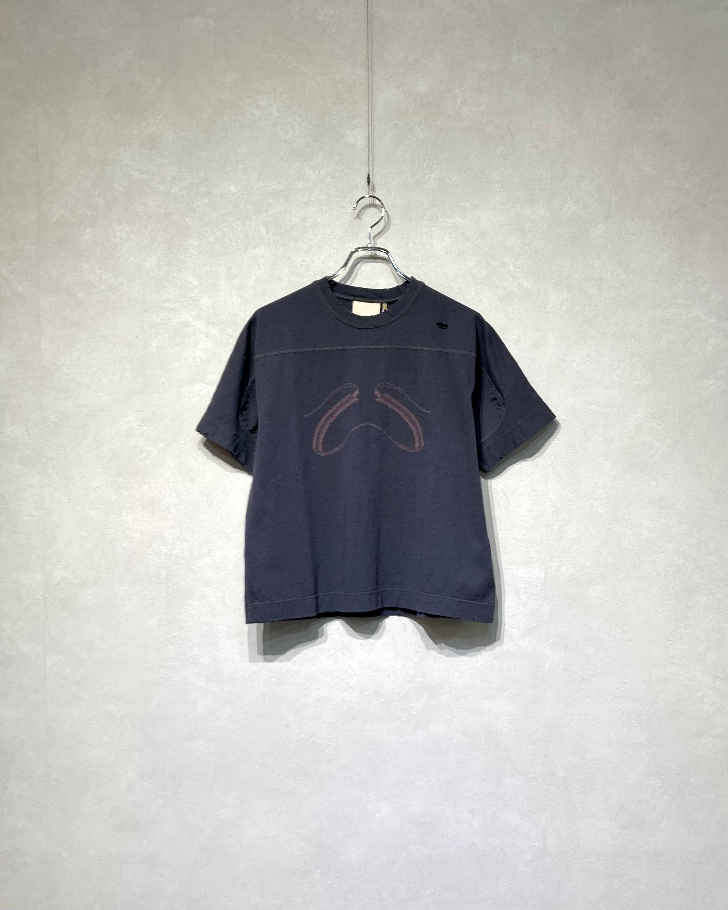 JIAN YE / 25 TEE × JINJINNEEDLE - Charcoal