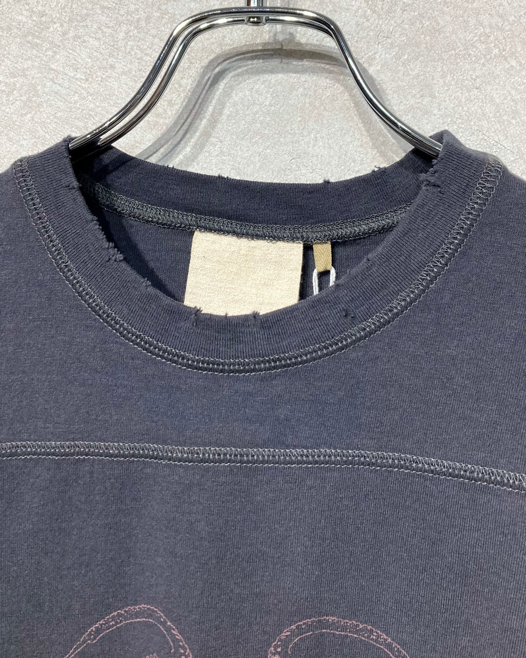 JIAN YE / 25 TEE × JINJINNEEDLE - Charcoal