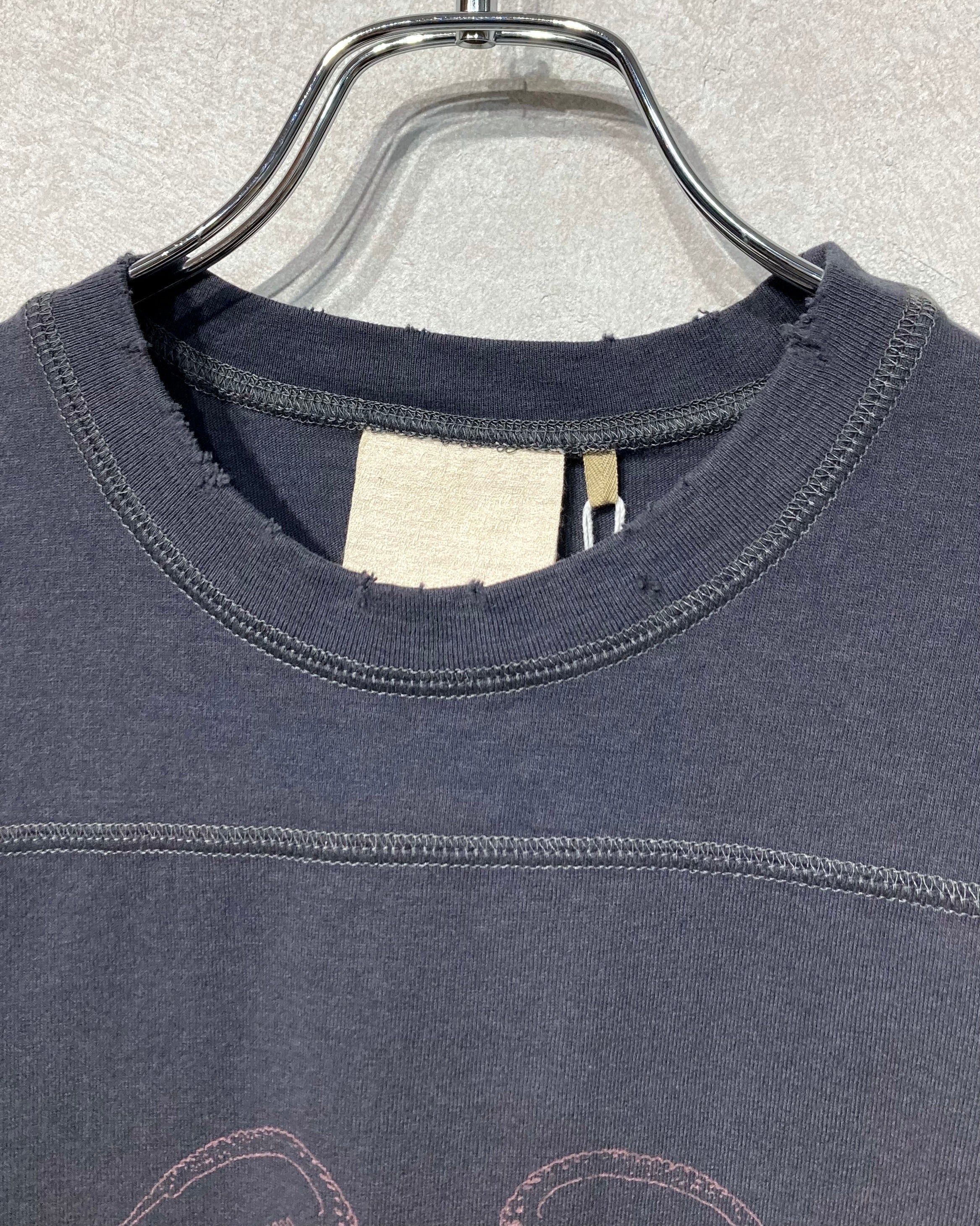 JIAN YE / 25 TEE × JINJINNEEDLE - Charcoal