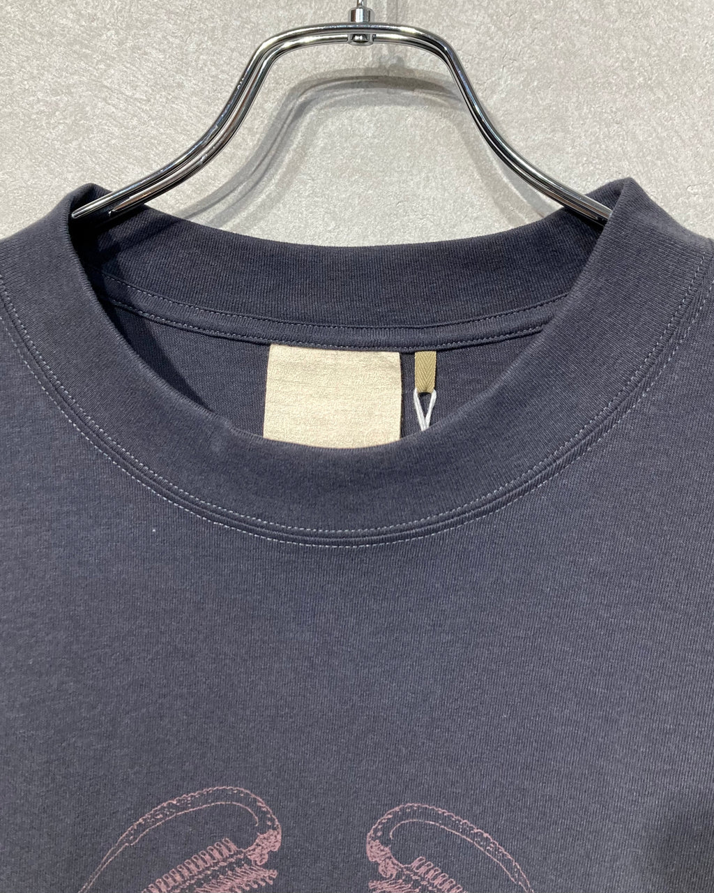 JIAN YE / 25 LS TEE × JINJINNEEDLE - Charcoal