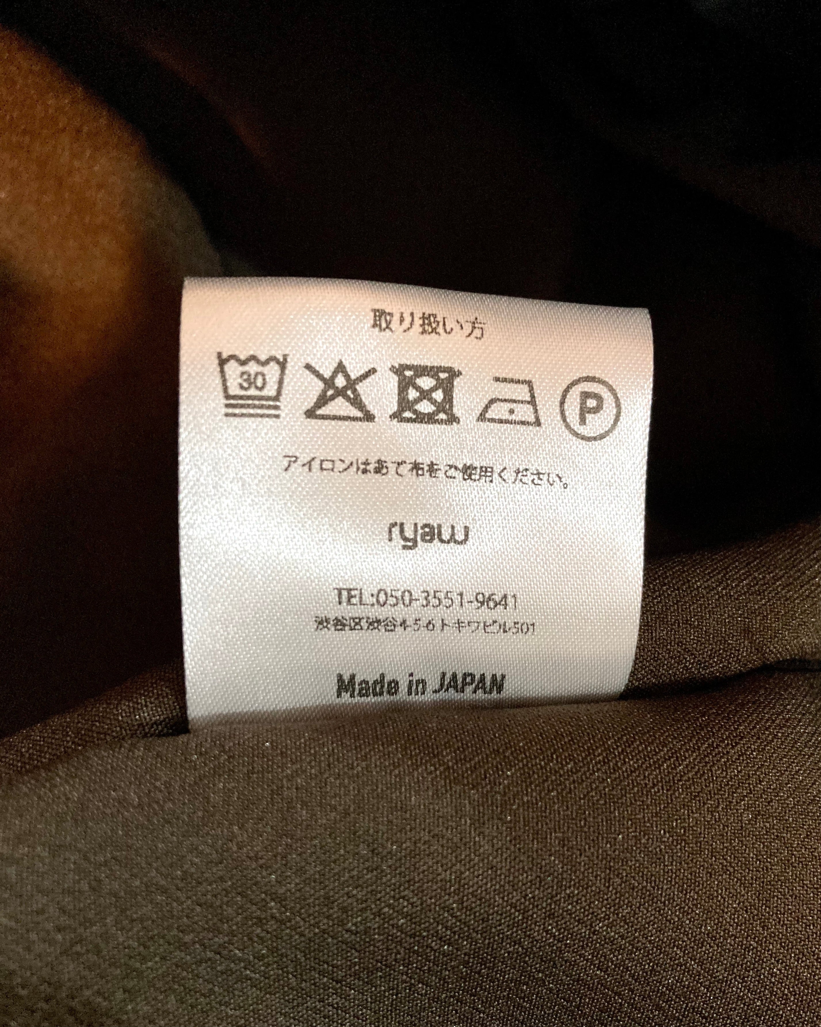 RYAW / VESTAGE JACKET - Black