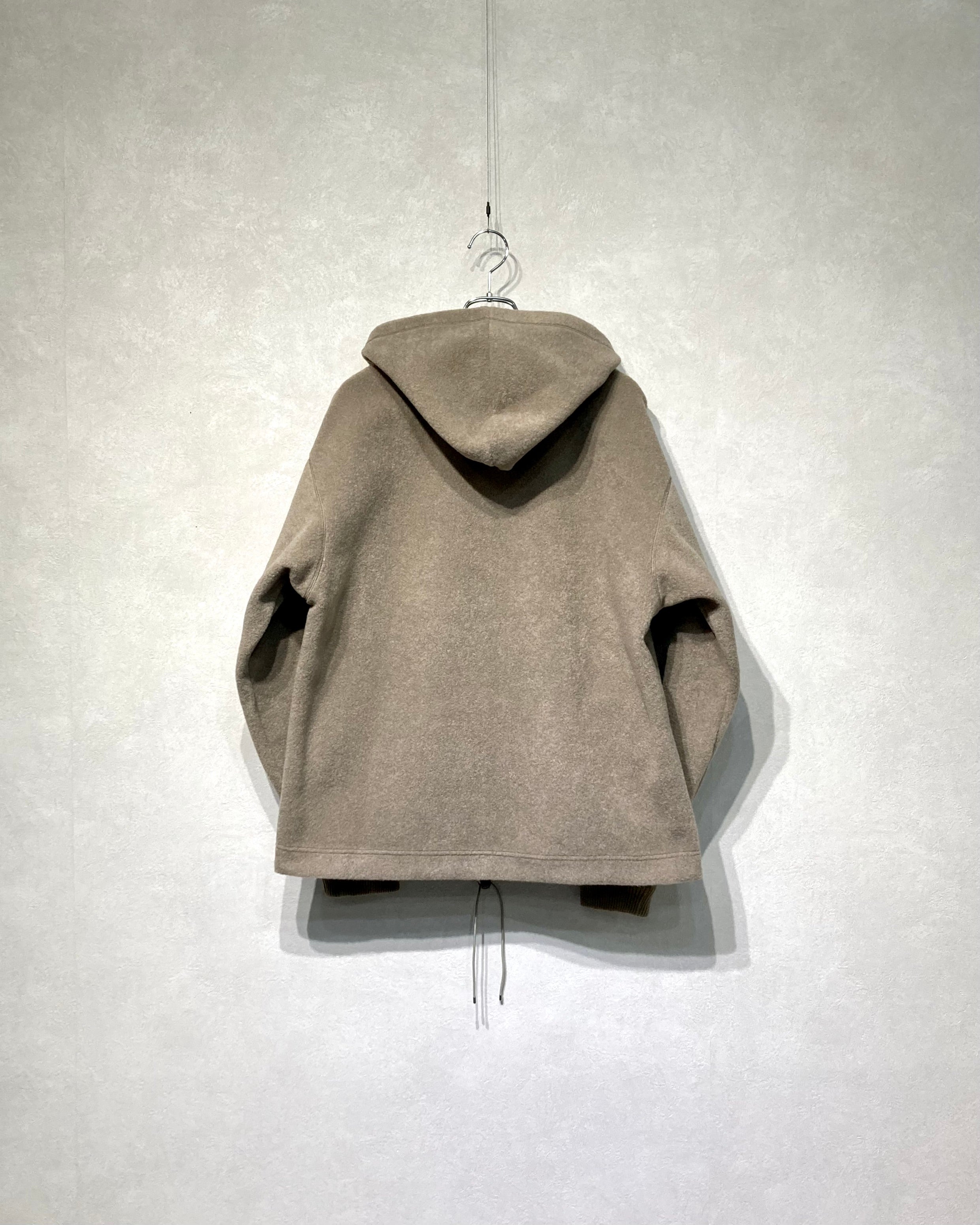 ABELIA EDOWARD GOUCHA / FRACTURE HOODIE - Beige