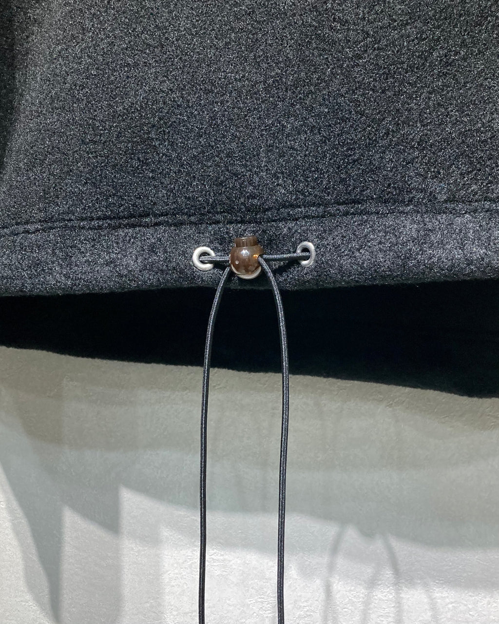 ABELIA EDOWARD GOUCHA / FRACTURE HOODIE - Black