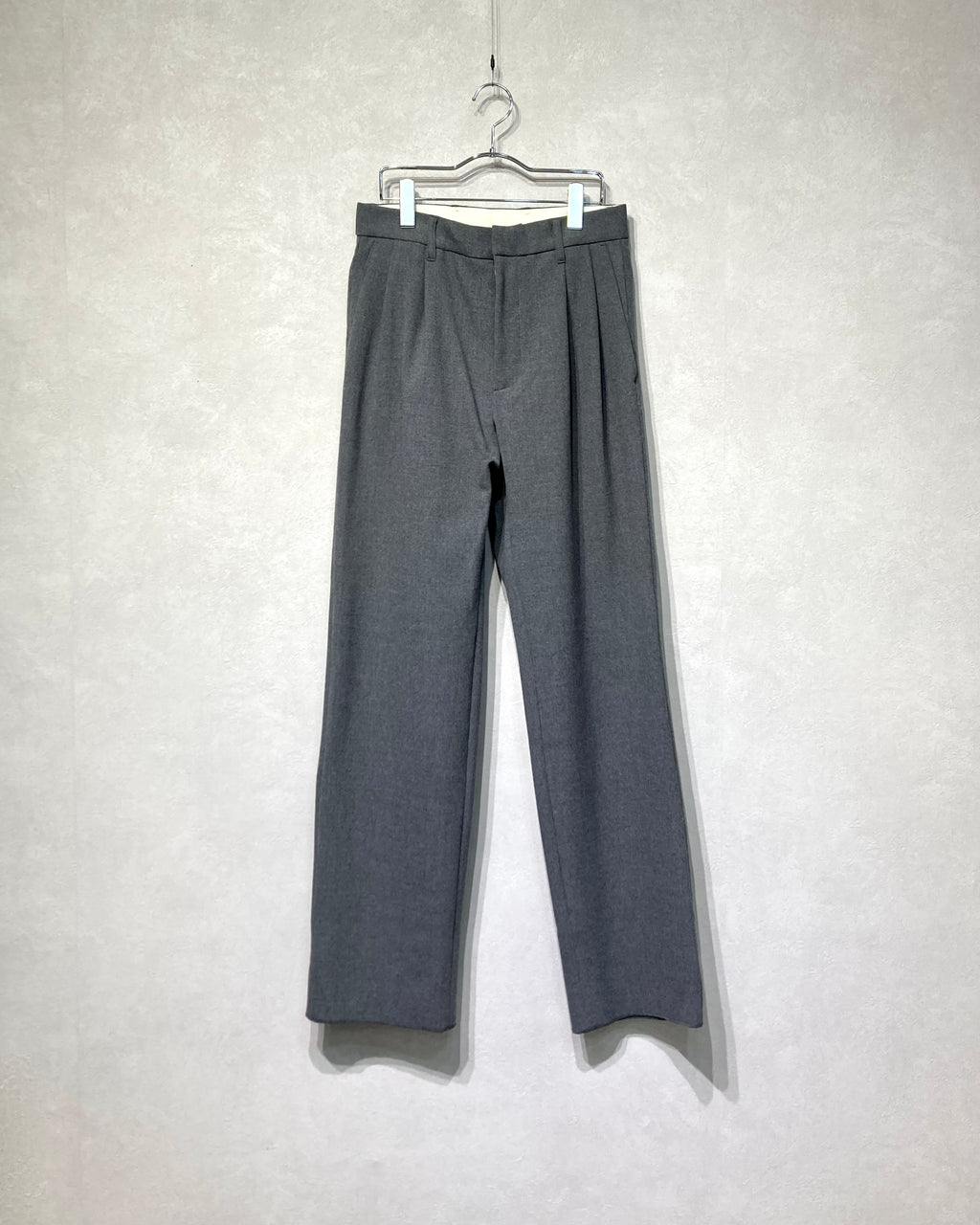 ABELIA EDOWARD GOUCHA / TAPERED SLACKS - Gray