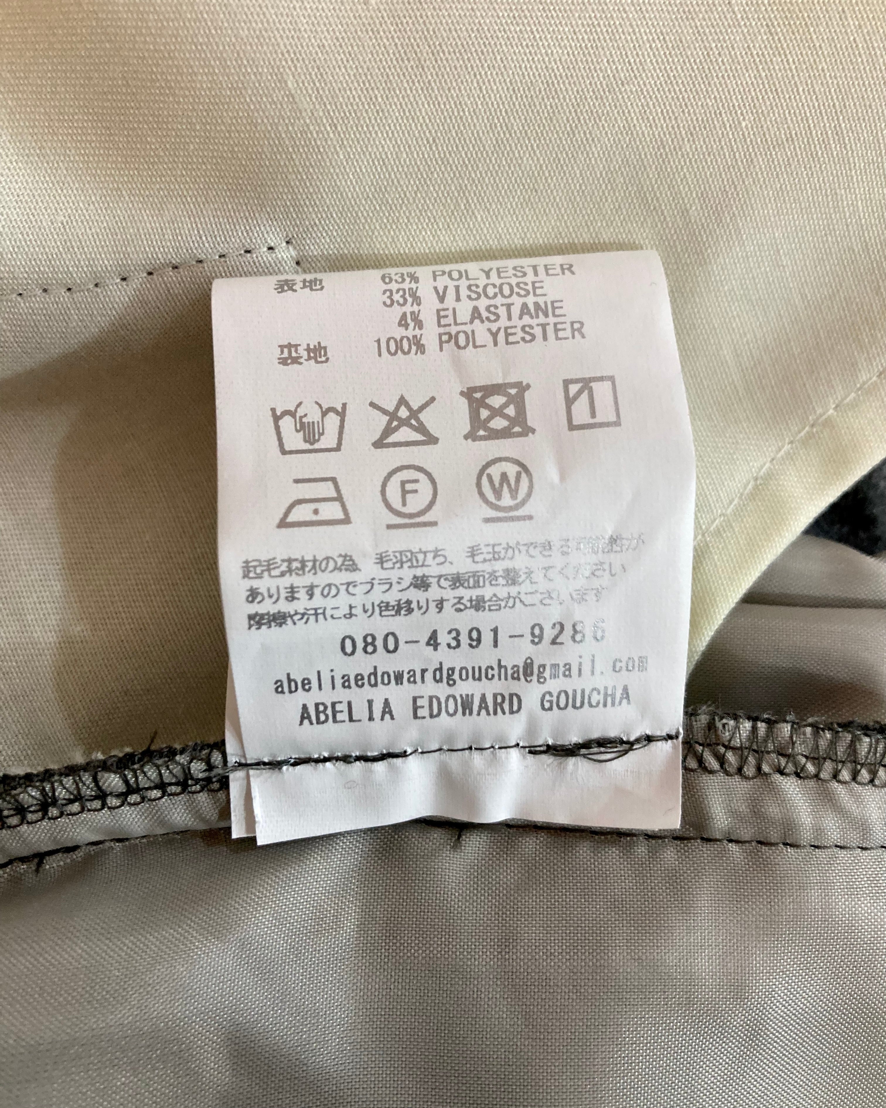 ABELIA EDOWARD GOUCHA / TAPERED SLACKS - Gray