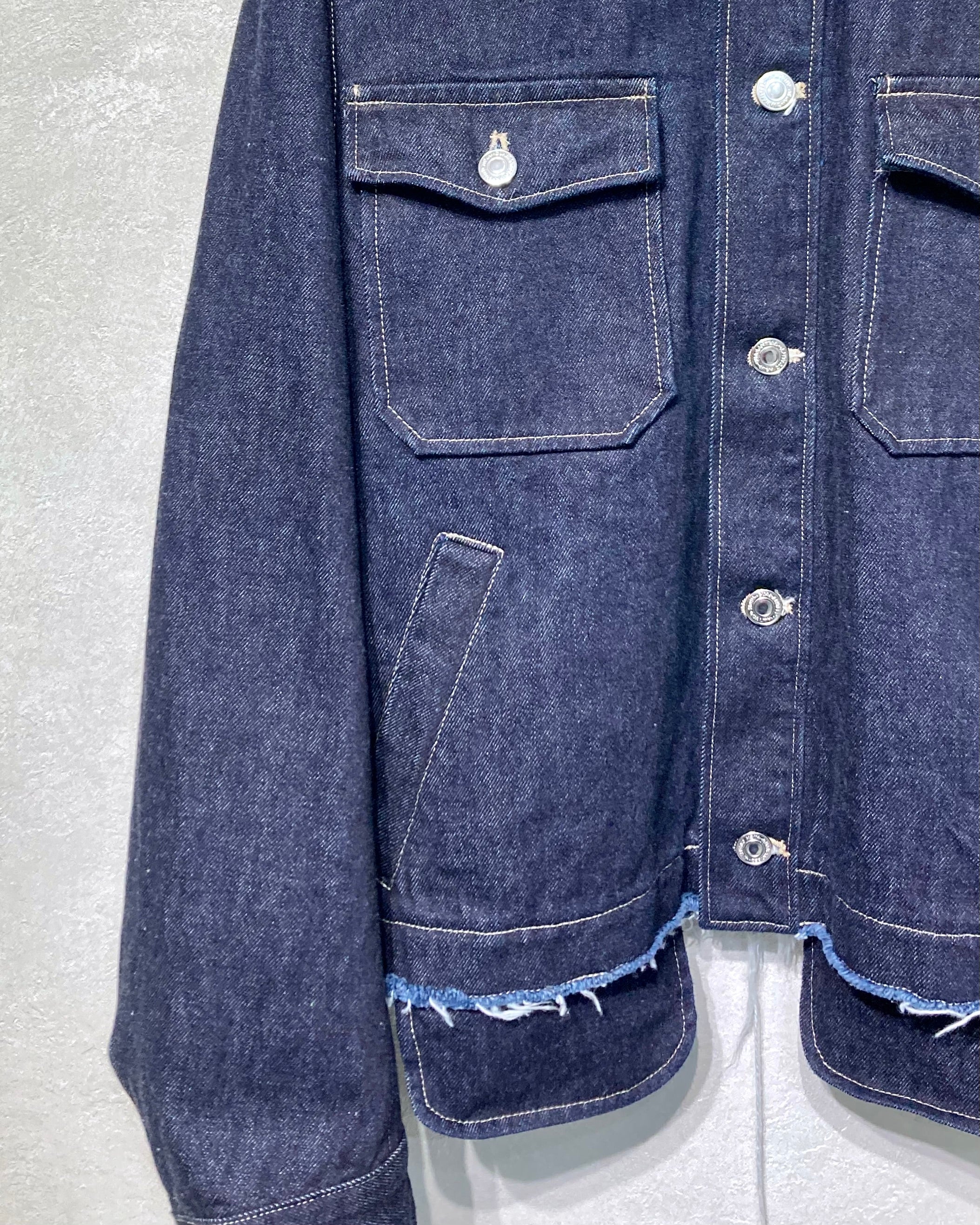 ABELIA EDOWARD GOUCHA / CD DENIM JACKET - Indigo