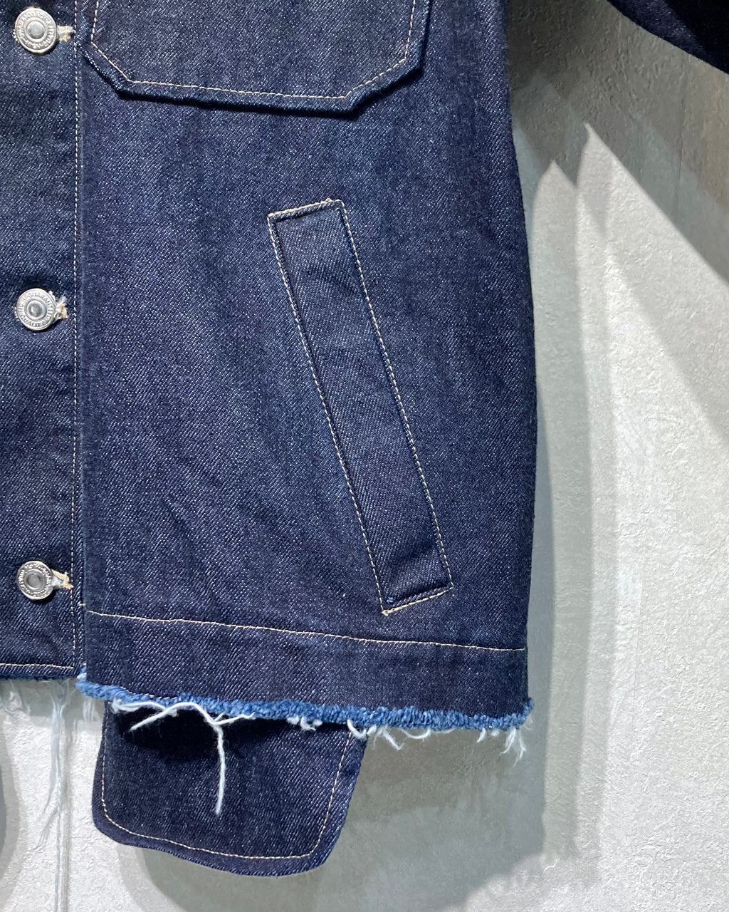 ABELIA EDOWARD GOUCHA / CD DENIM JACKET - Indigo