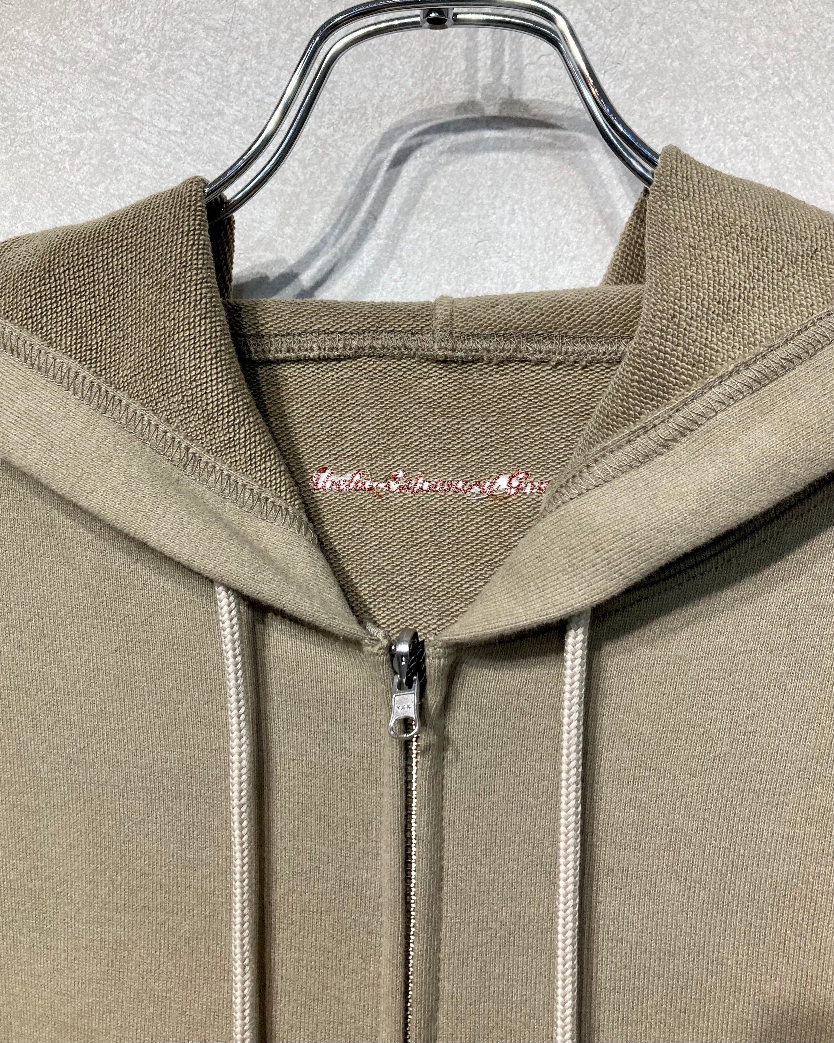 ABELIA EDOWARD GOUCHA / CLASSIC ZIP HOODIE - Beige