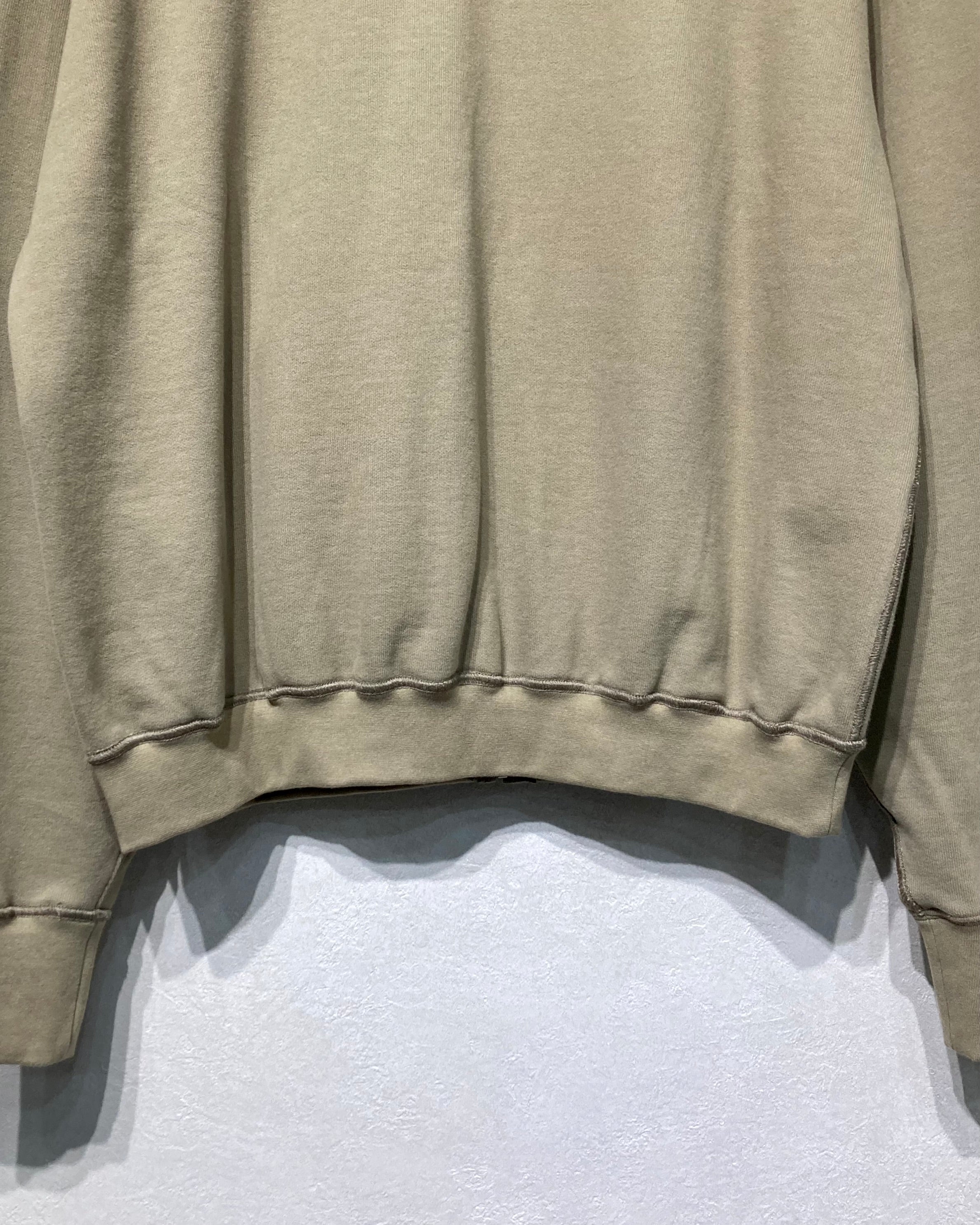 ABELIA EDOWARD GOUCHA / CLASSIC ZIP HOODIE - Beige