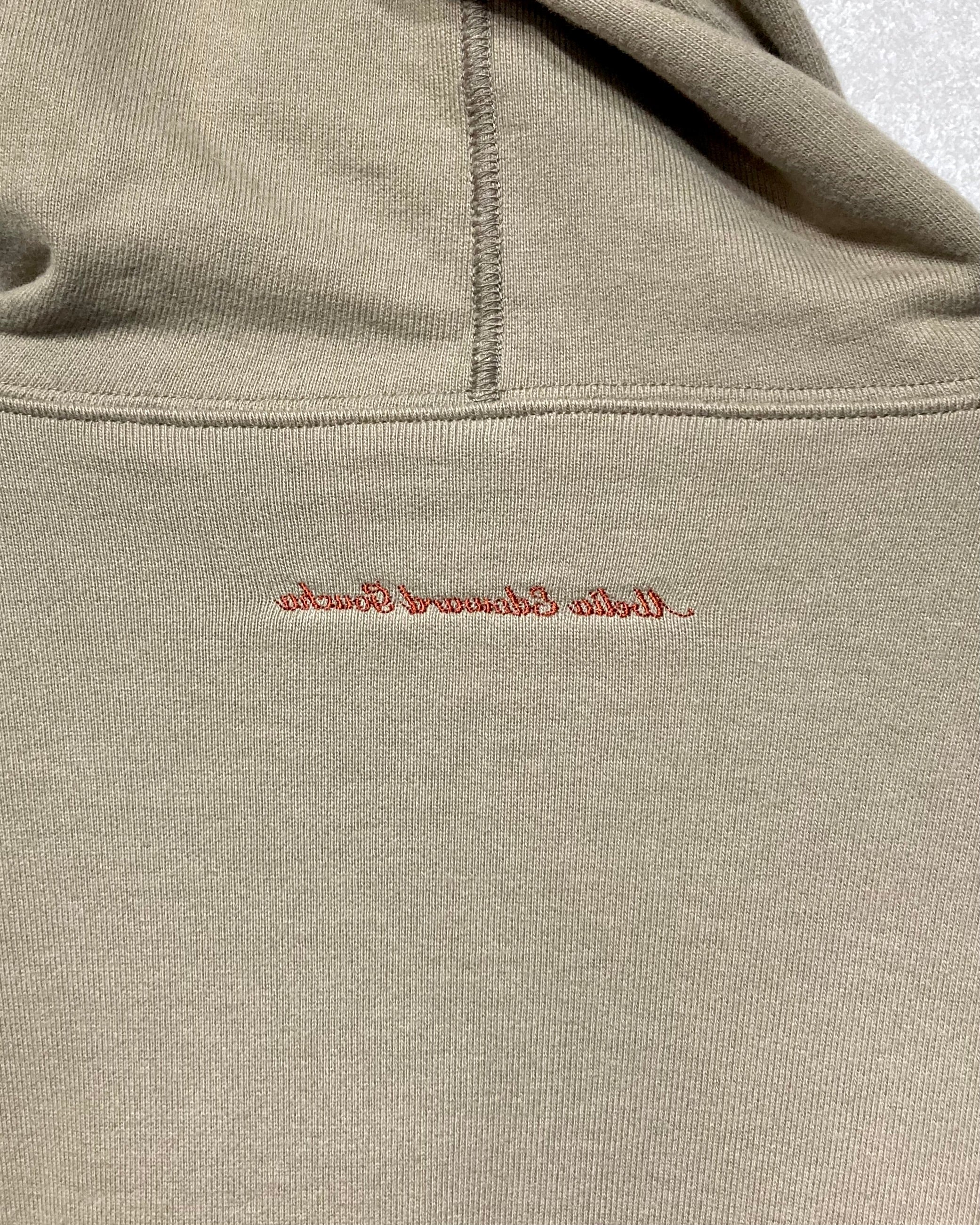 ABELIA EDOWARD GOUCHA / CLASSIC ZIP HOODIE - Beige