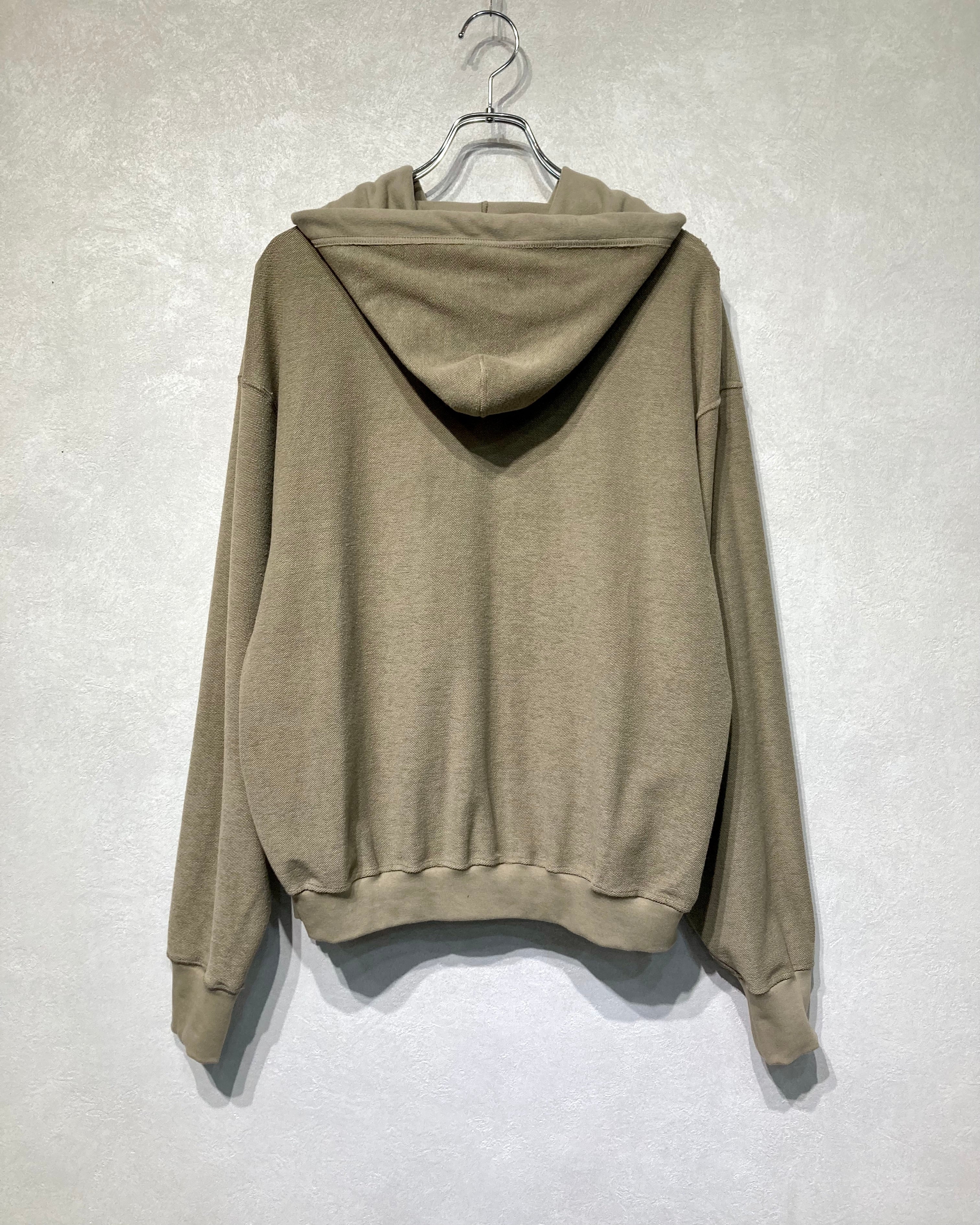 ABELIA EDOWARD GOUCHA / CLASSIC ZIP HOODIE - Beige