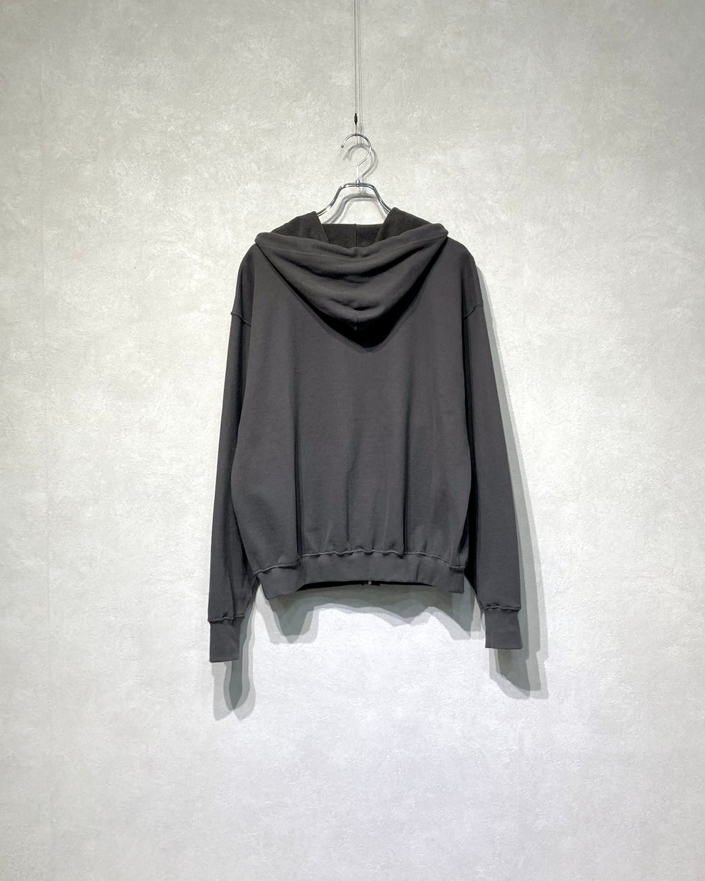 ABELIA EDOWARD GOUCHA / CLASSIC ZIP HOODIE - Charcoal