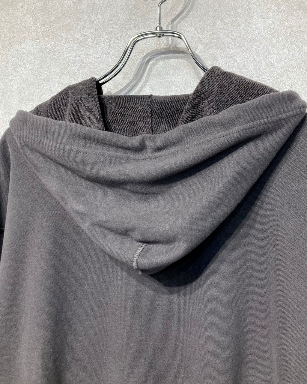 ABELIA EDOWARD GOUCHA / CLASSIC ZIP HOODIE - Charcoal